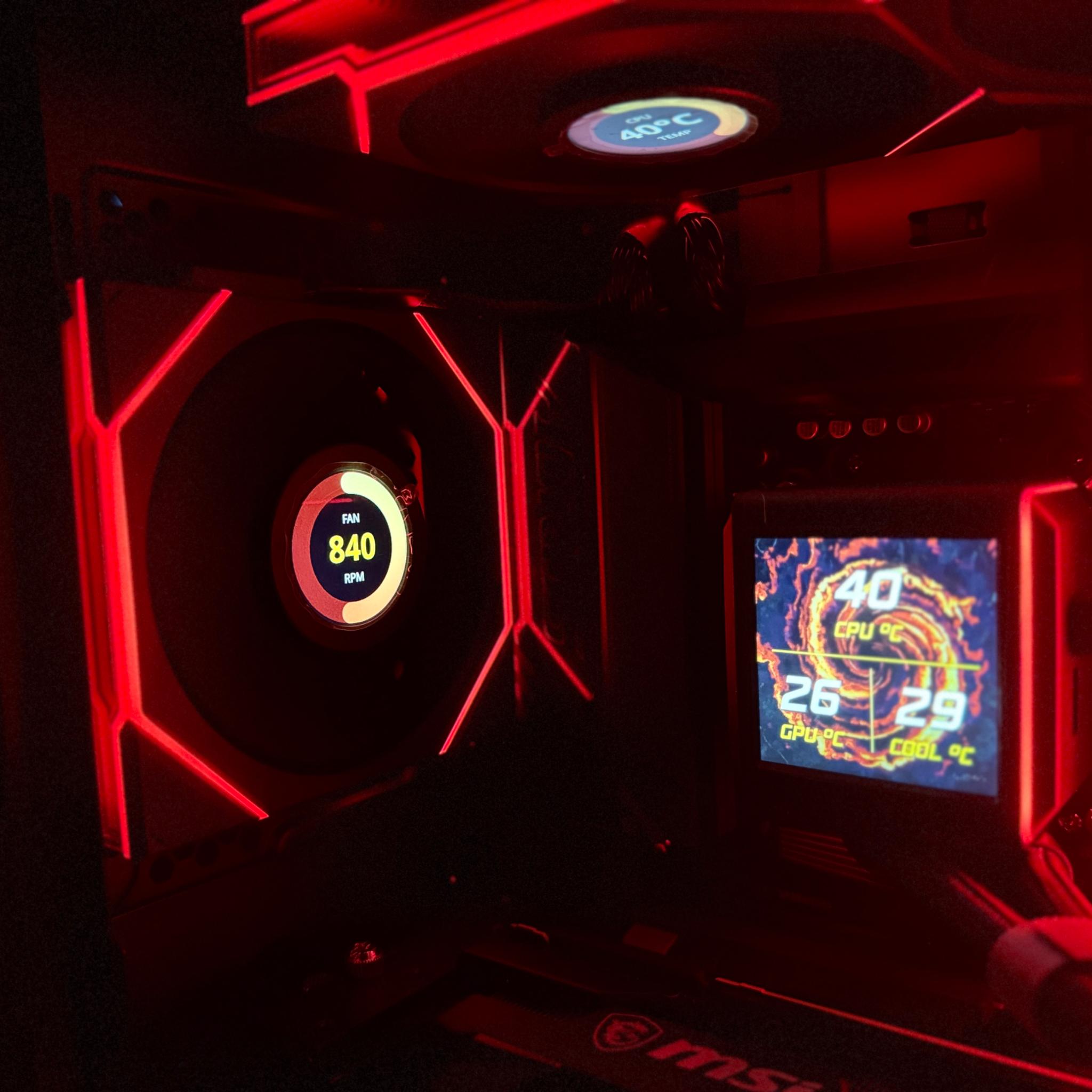 4K Gaming PC - Red Scarlet 🔥| Ryzen 7 9800X3D & RTX 3090 OC | 32GB DDR5 | 4TB NVMe SSD | VR Ready