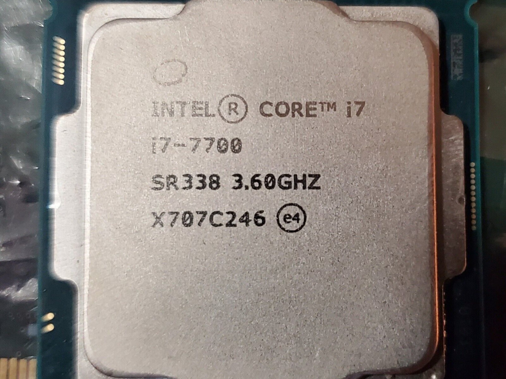 Intel Core I7-7700 Processor