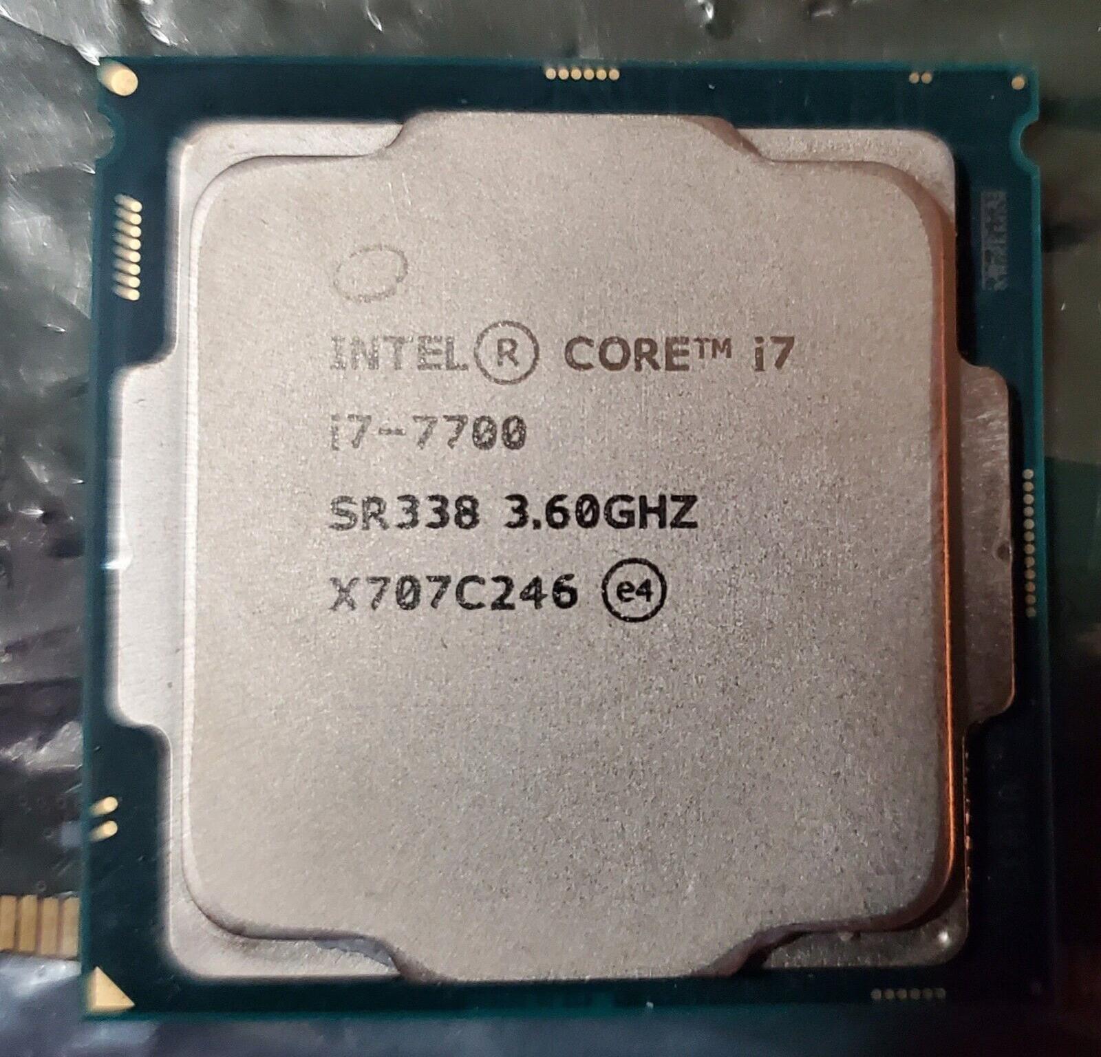 Intel Core I7-7700 Processor