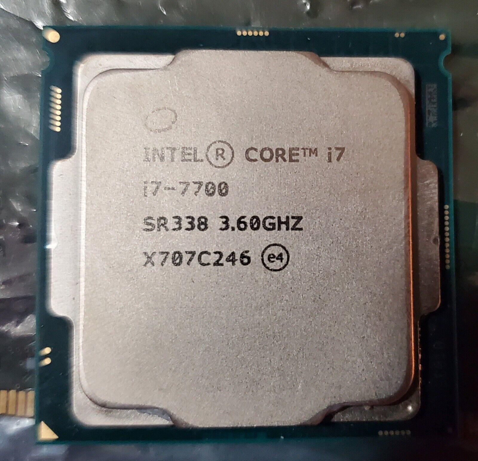 Intel Core I7-7700 Processor