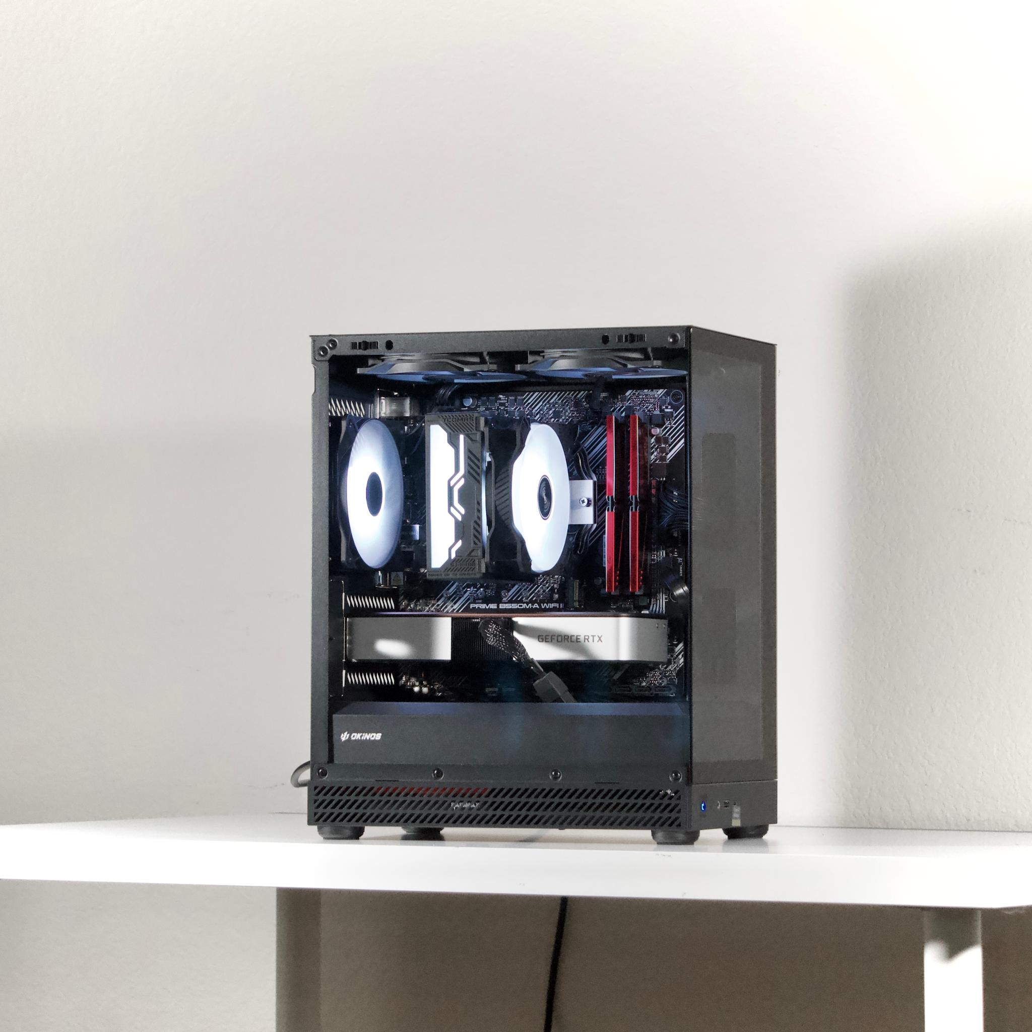 💥 Ryzen 5 5600+RTX 3060 Ti FE | 16GB DDR4 | 1TB NVMe | FREE Ship! | WiFi/BT | 1080p/1440p Gaming PC