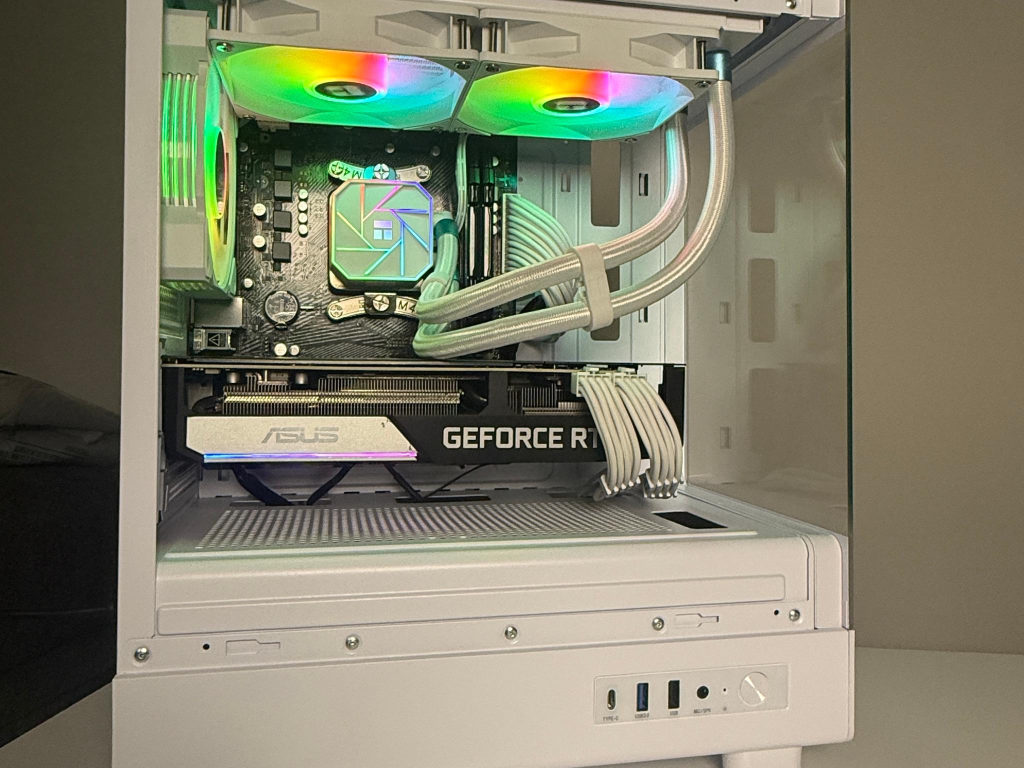 1440p High FPS White🔸RTX 3070🔸 240mm Aio Water Cooler