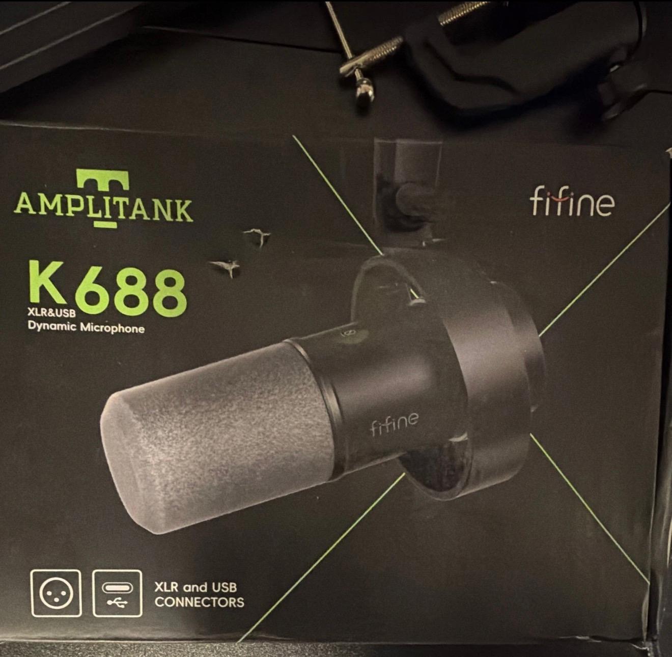 FIFINE K688 Podcast microphone