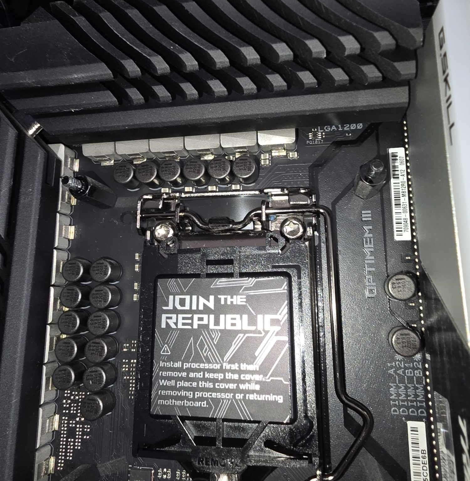 Asus ROG Maximus XII Hero (Wi-Fi) Z490 LGA 1200 ATX Motherboard Intel