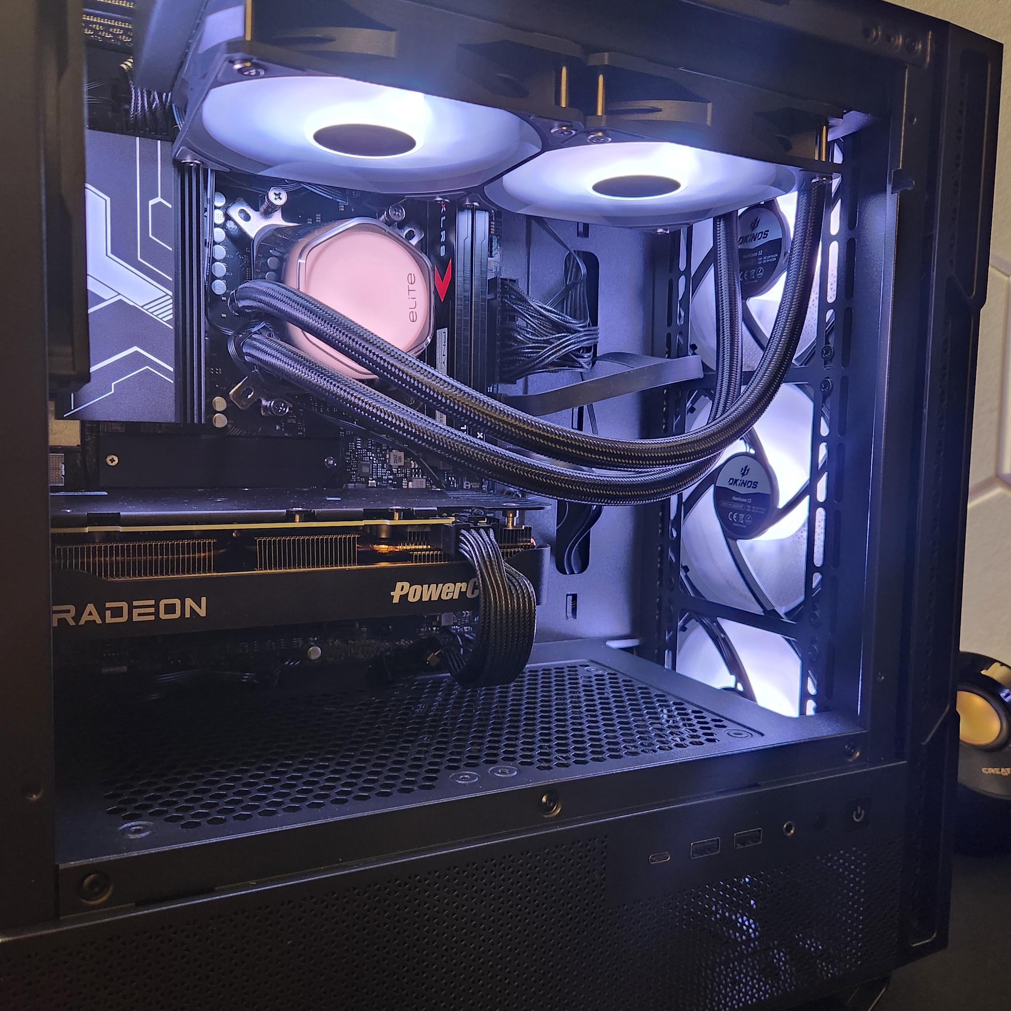 RX 9060XT 16GB | Ryzen 5 7600X | 32GB DDR5 6000Mhz | 1Tb SSD | WIFI+BT
