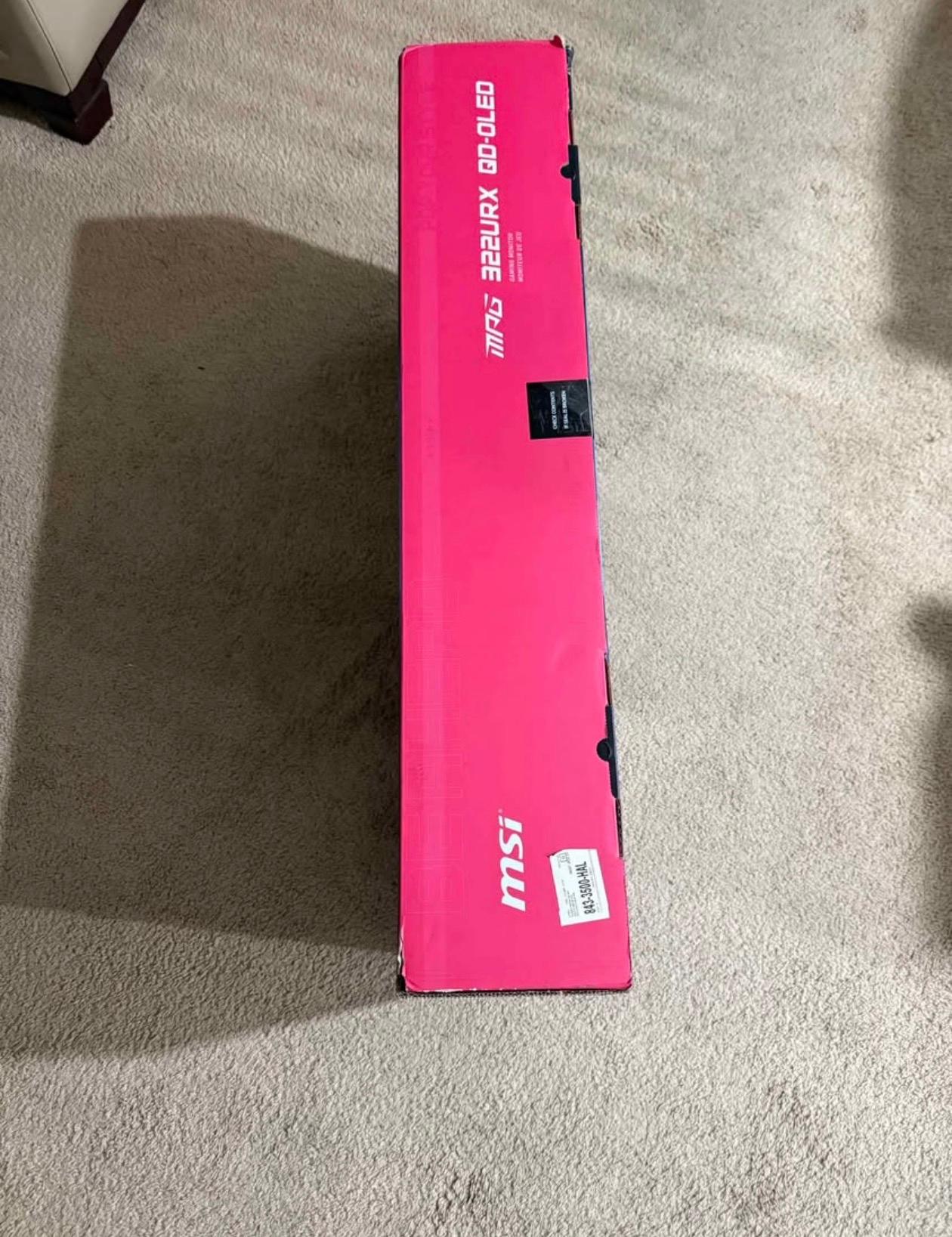 MSI MPG 322URX QD-OLED Gaming Monitor