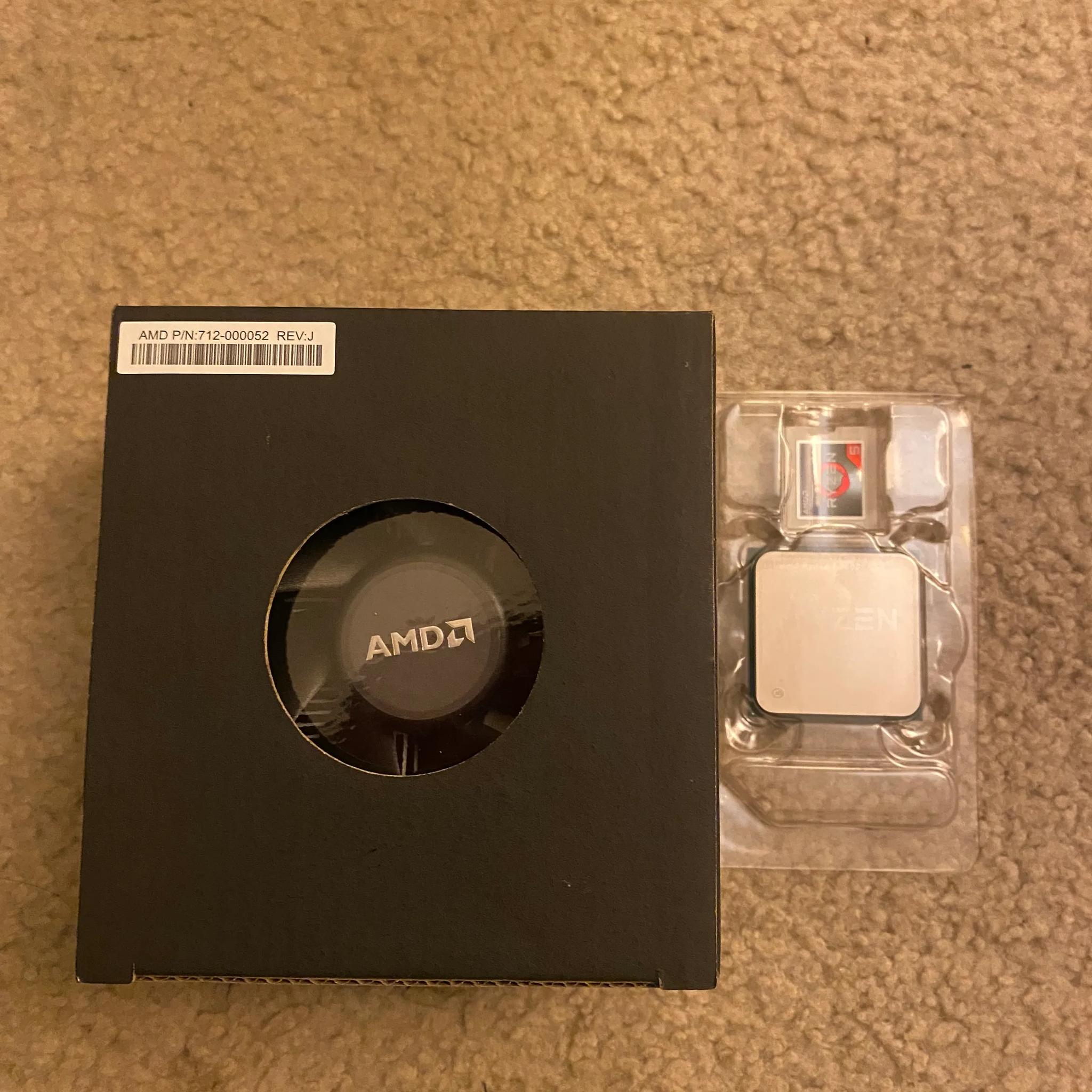 AMD Ryzen 5 3600 Processor + Heatsink