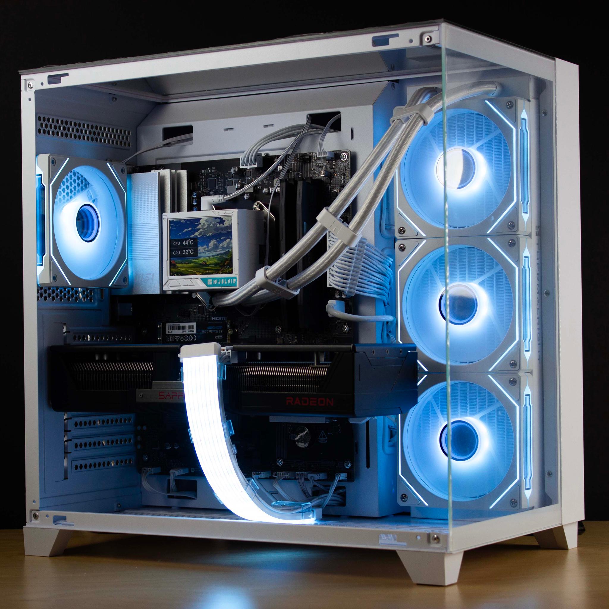 🧊⚡🗡️Blizzard V3 - 4K Gaming PC | RX 9070 XT 16GB, Ryzen 7 7800X3D, 32GB RAM, 2TB NVMe SSD | 🧊⚡🗡