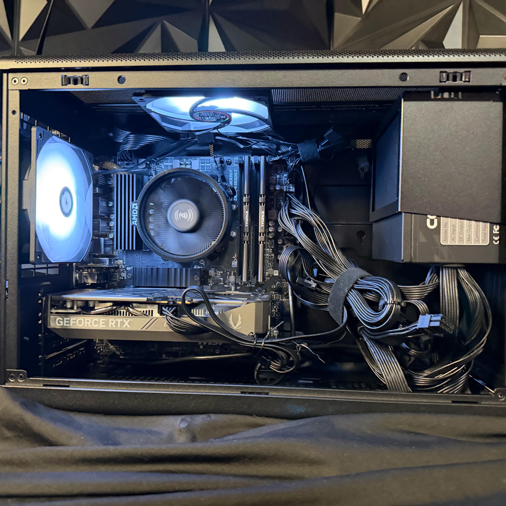 🎮🔥 GAMER 5560 🔥🎮🎮 Ryzen 5 5500|RTX 5060| 16 GB DDR4| 1.25 TB NVMe| 650W PSU