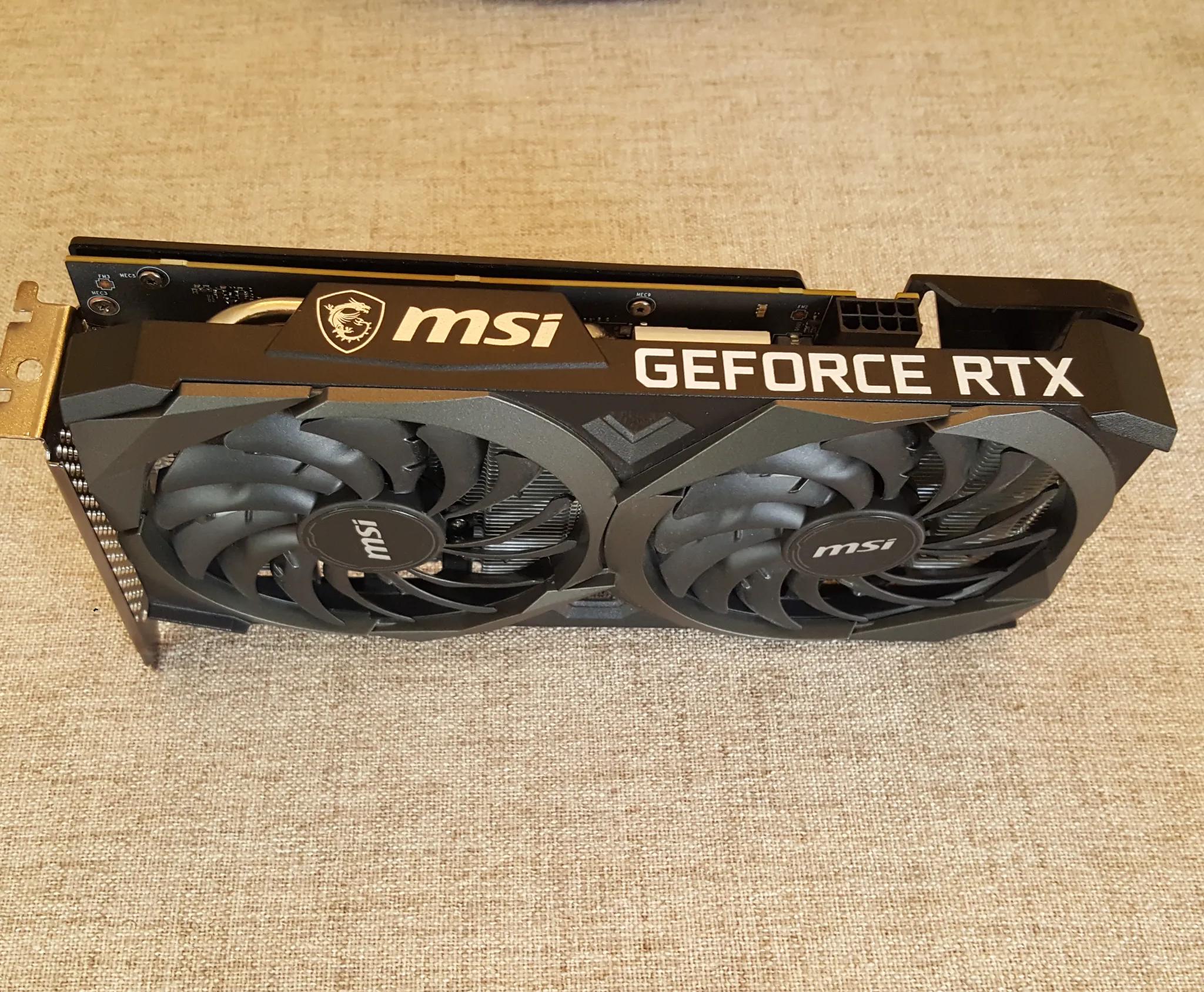Nvidia RTX 3060 12GB MSI VENTUS 2X OC