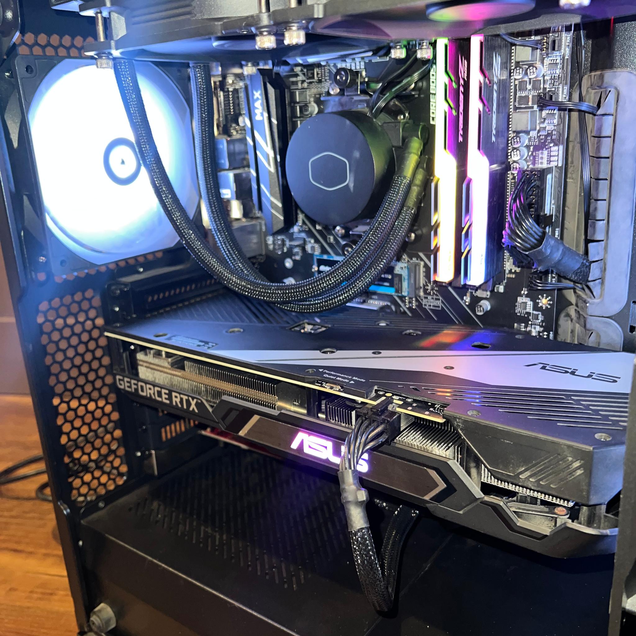 Starter Gaming PC Ryzen 5 3600X / RTX 3060 Ti 8GB