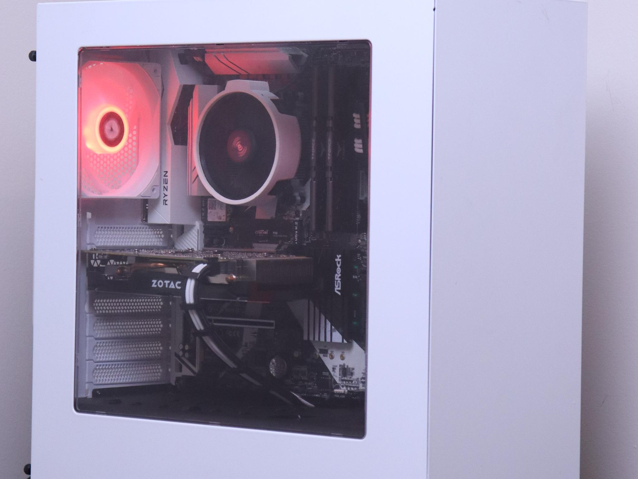 Black and White NVIDIA Gaming PC