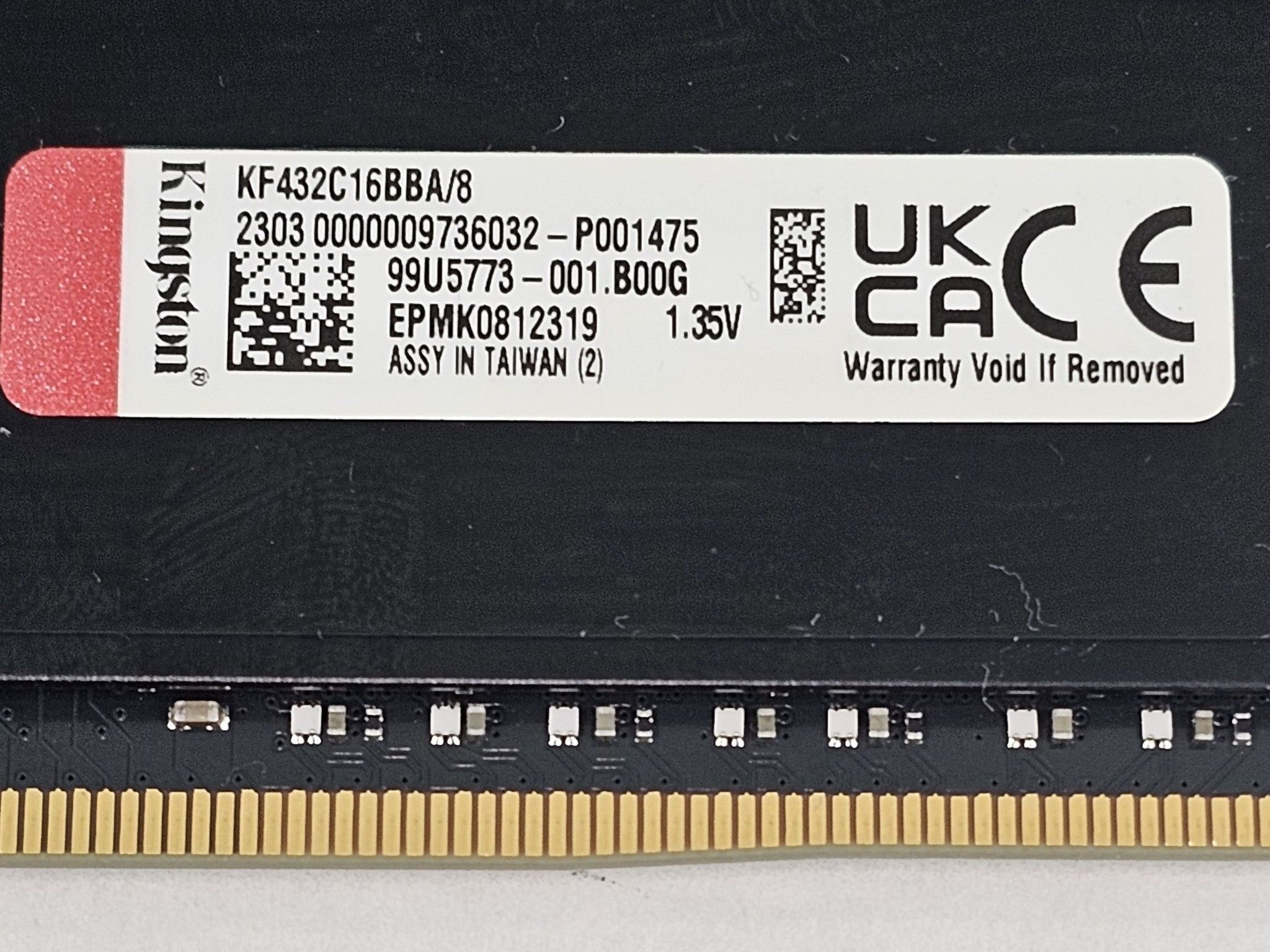 16GB DDR4 (2x8GB) CL16 3200MT/s Kingston Fury Beast