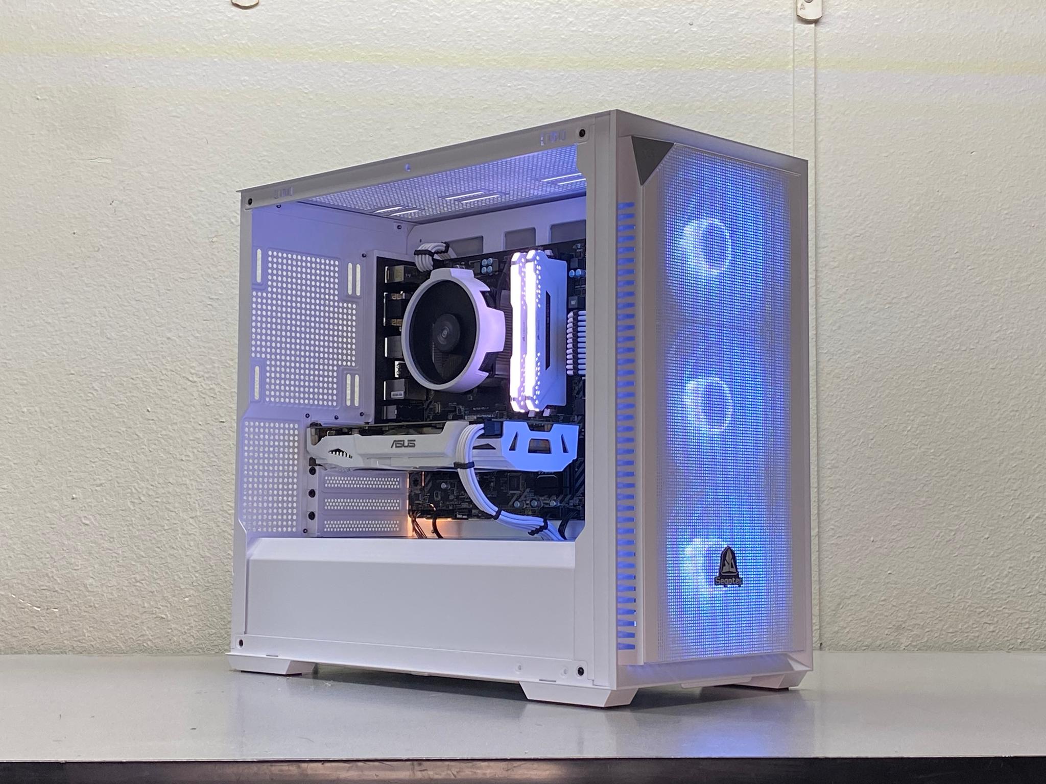 White ARGB Gaming PC | Ryzen 5 | GTX 1060 |