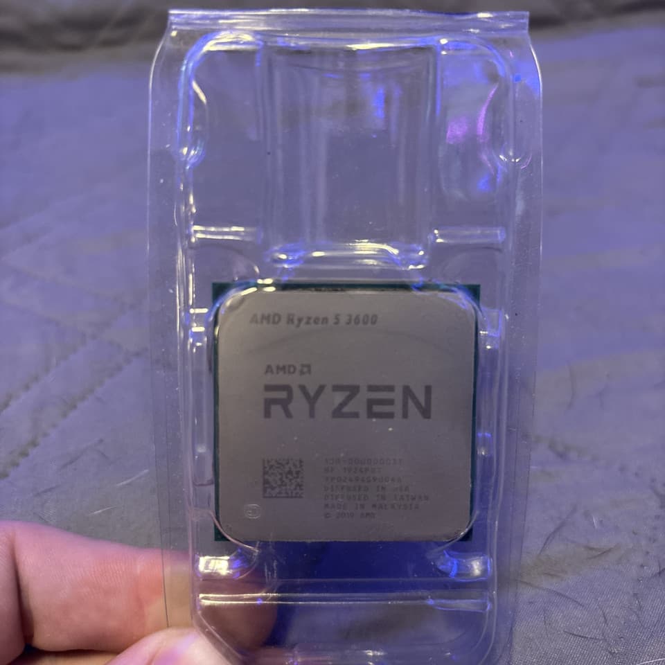 AMD Ryzen 5 3rd Gen - RYZEN 5 3600 Matisse (Zen 2) 6-Core 3.6 GHz (4.2 GHz Max Boost) Socket AM4 65W