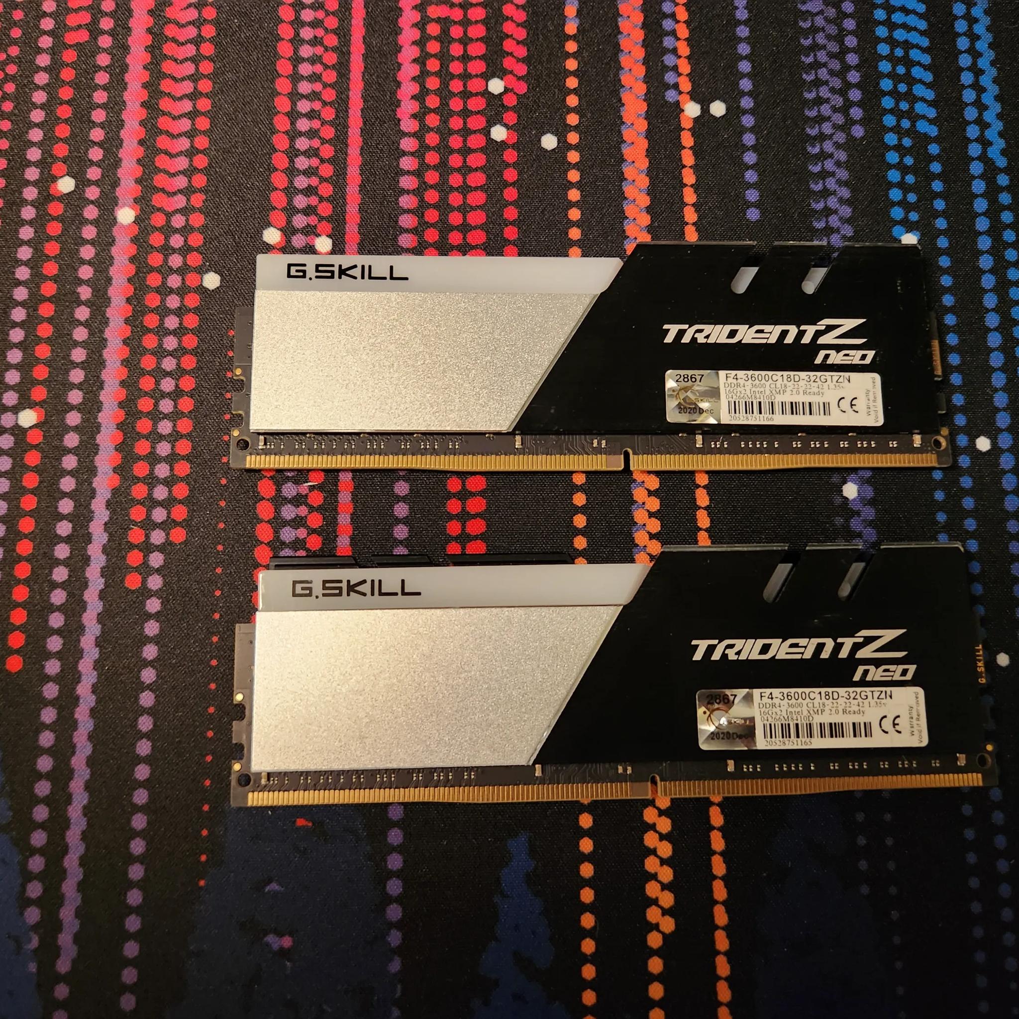 G.SKILL Trident Z Neo 2x16 GB DDR4-3600 CL18