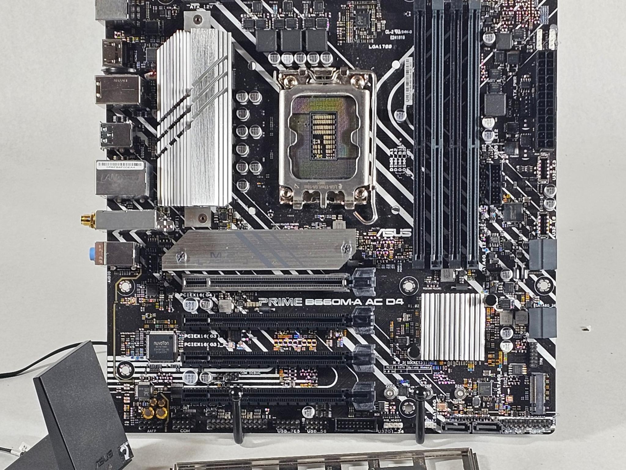 ASUS Prime B660M-A AC DR LGA1700 DDR4 mATX Motherboard