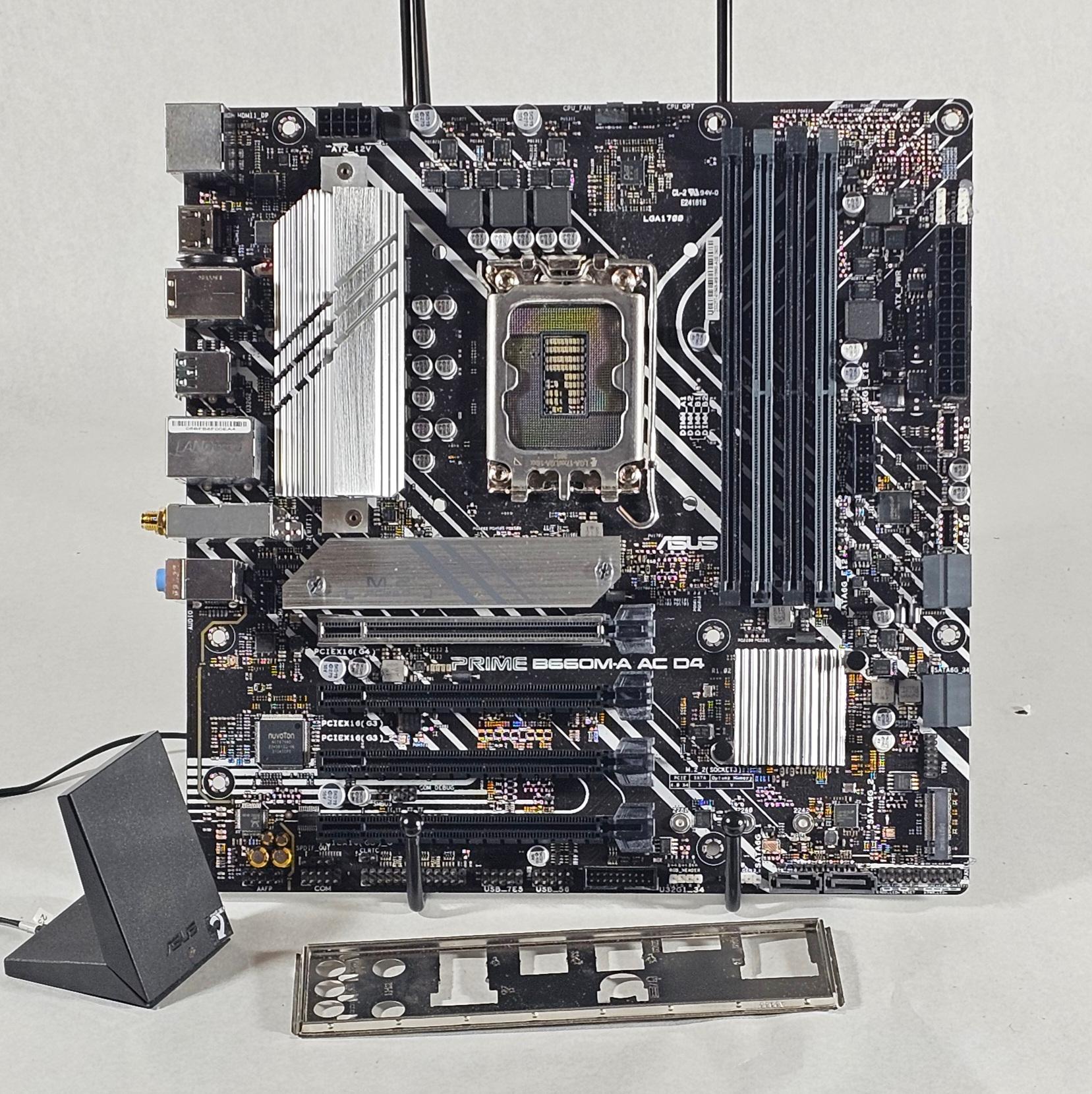 ASUS Prime B660M-A AC DR LGA1700 DDR4 mATX Motherboard