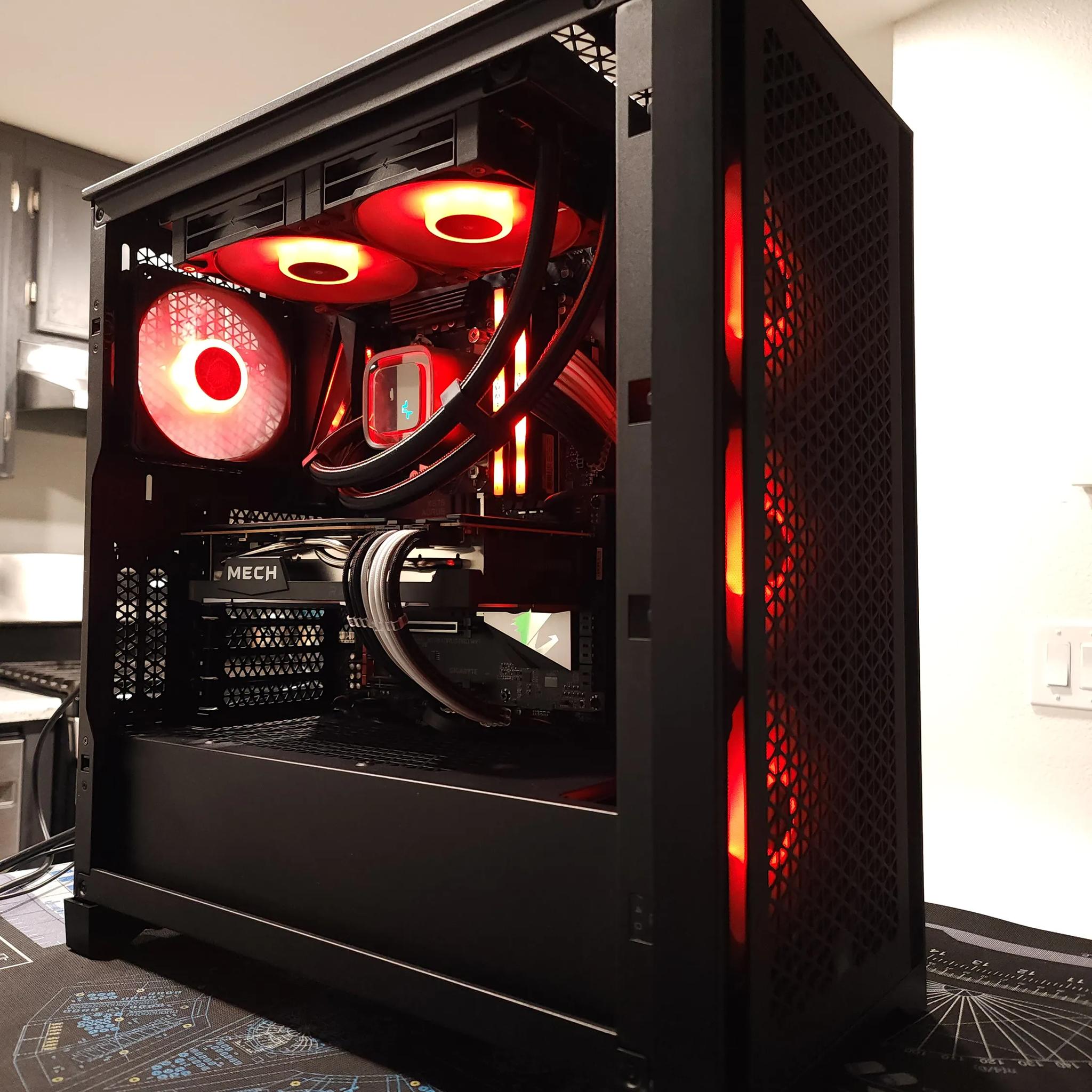 AMD Gaming PC | R7 5700X | RX 6750XT | 32GB | 1TB NVME