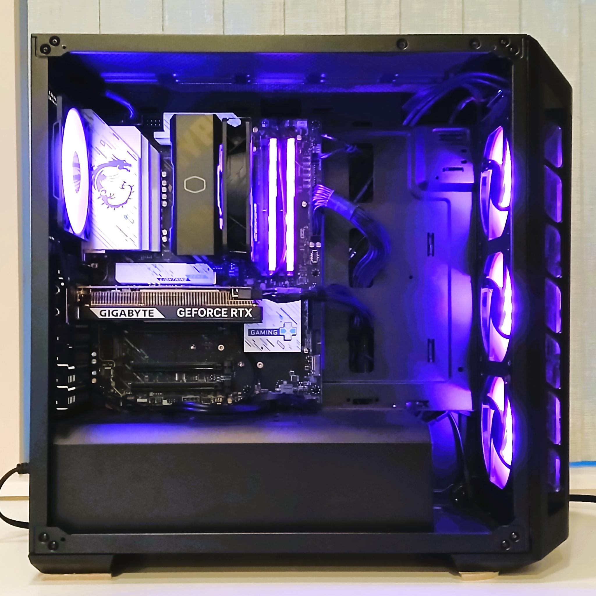 Ryzen 5 9600X | 32GB RAM| RTX 5060 8GB | 1TB NVME STORAGE | Win 11 | Wi-Fi | GAMING PC for 1440P