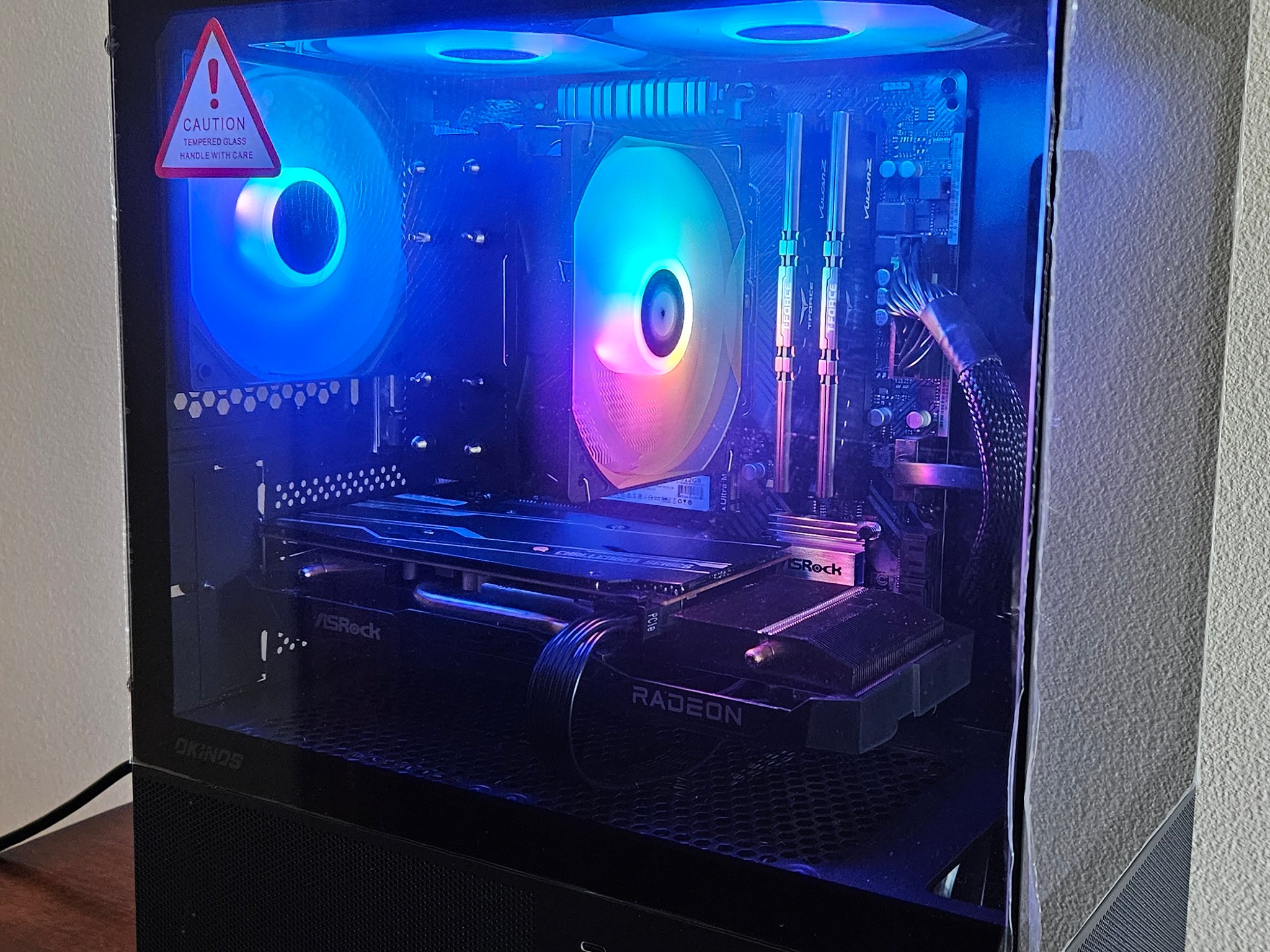 Mini Tower Ryzen Gaming PC | RX 7600 | Ryzen 5 5500 | 16GB RAM