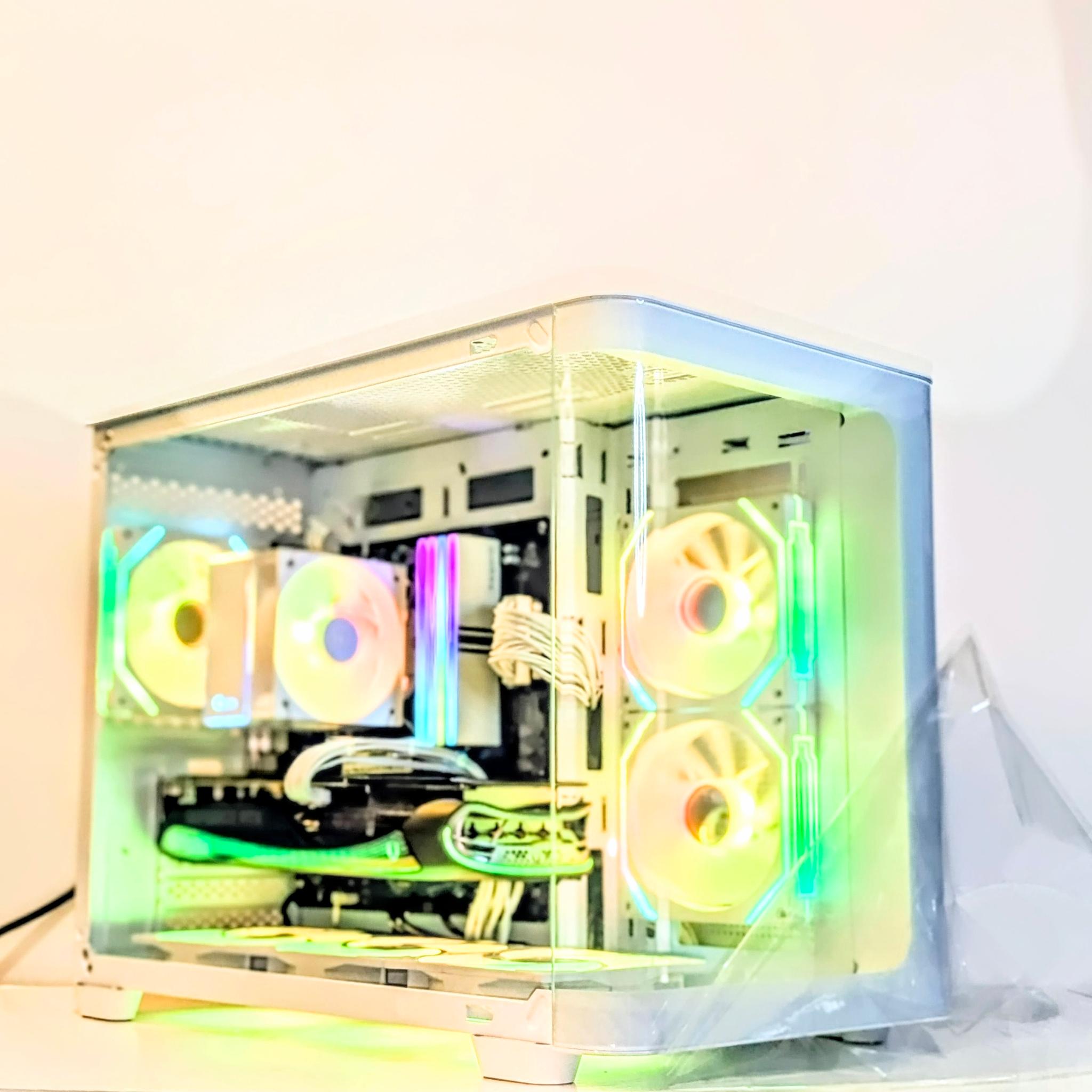 1440P/4K Gaming Beast🔥⚪|RTX 4070TI|32GB RAM|Ryzen 9|2TB Storage|Wi-Fi+ BT| Windows 11