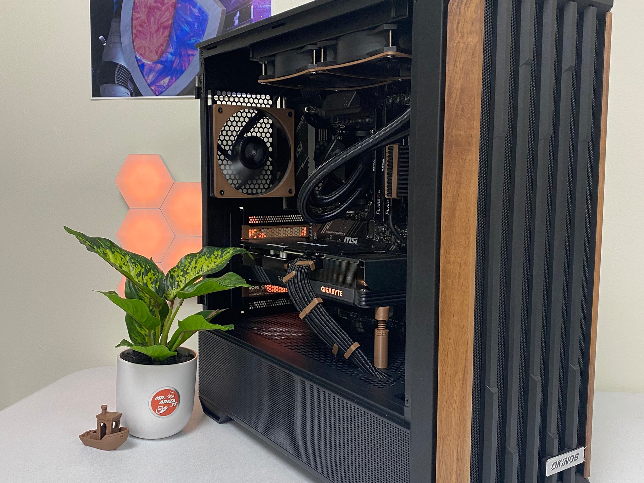🌳Woodland Beast🌳-Ryzen 5 7600X/RX 7600 XT/32GB/1TB