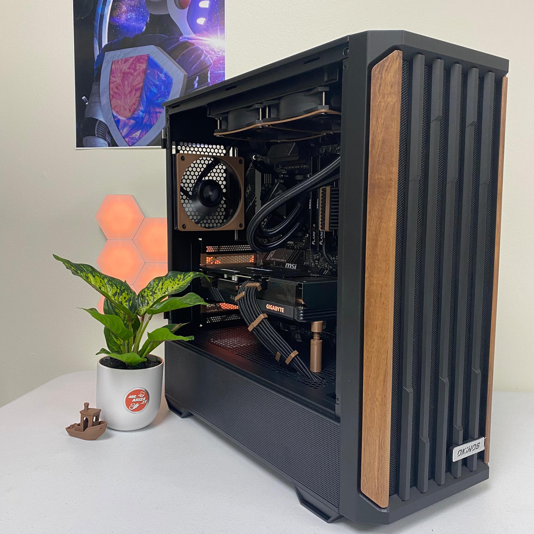 🌳Woodland Beast🌳-Ryzen 5 7600X/RX 7600 XT/32GB/1TB