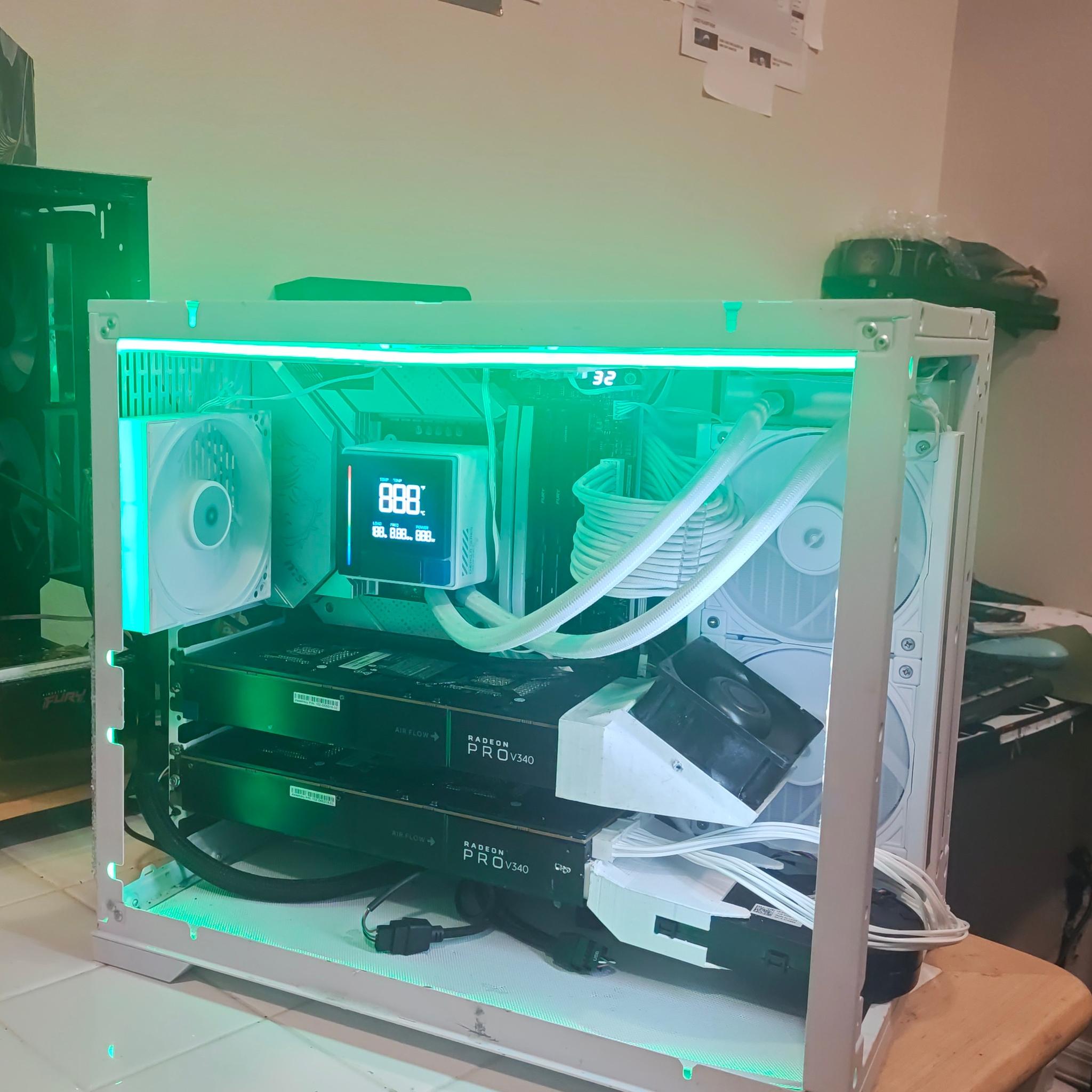 HIGH-DENSITY ALL-INCLUSIVE ENTERPRISE AI PRODUCTION WORKSTATION APPLIANCE