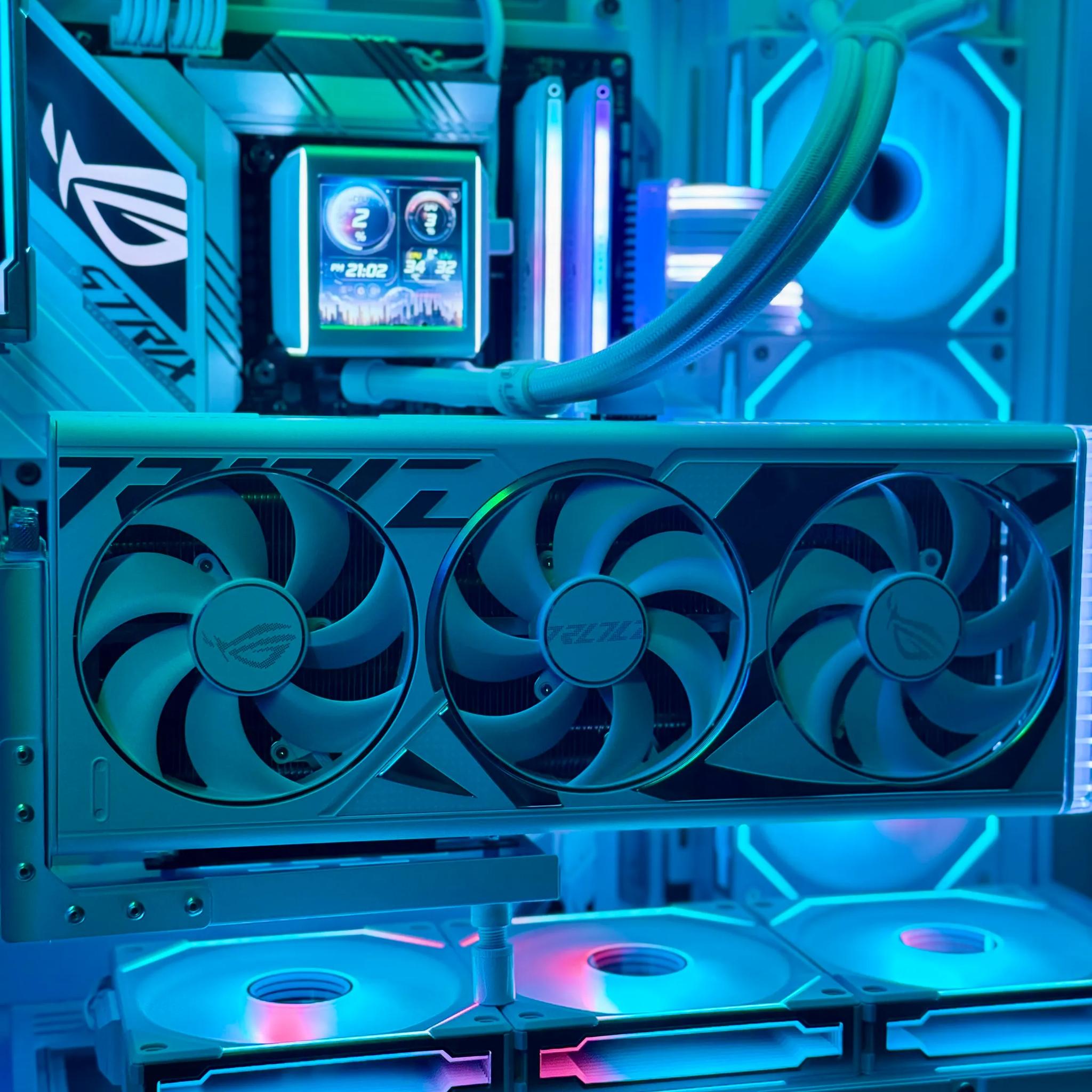 Heaven 🪽 ROG Strix 4090 OC☀️ i9-13900K 24 Cores🌙 Corsair Dominator 32GB RAM✨3TB SSD 📖 1050W WiFi7