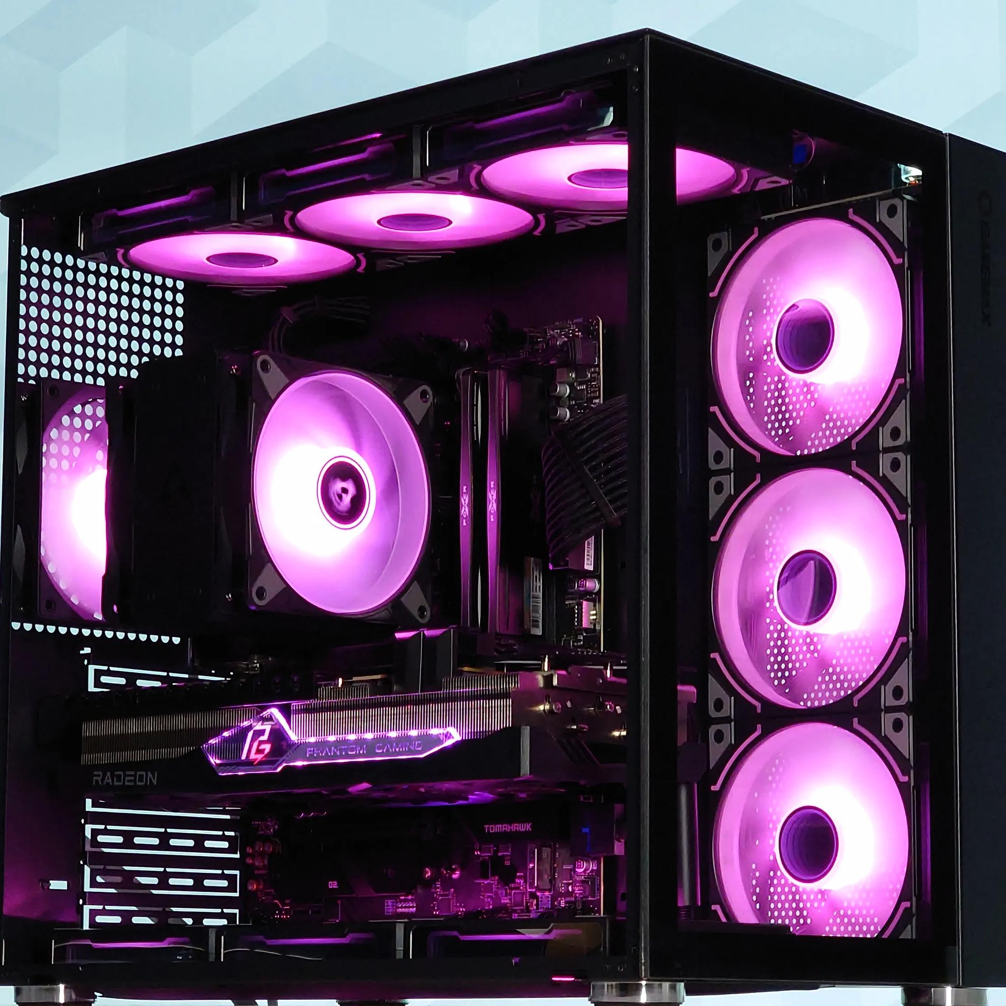 🌌🌑Dark Nebula🔭Gaming PC🔭AMD RX 7800 XT 16GB🔭Ryzen 5 7500F🔭32GB DDR5🔭1TB