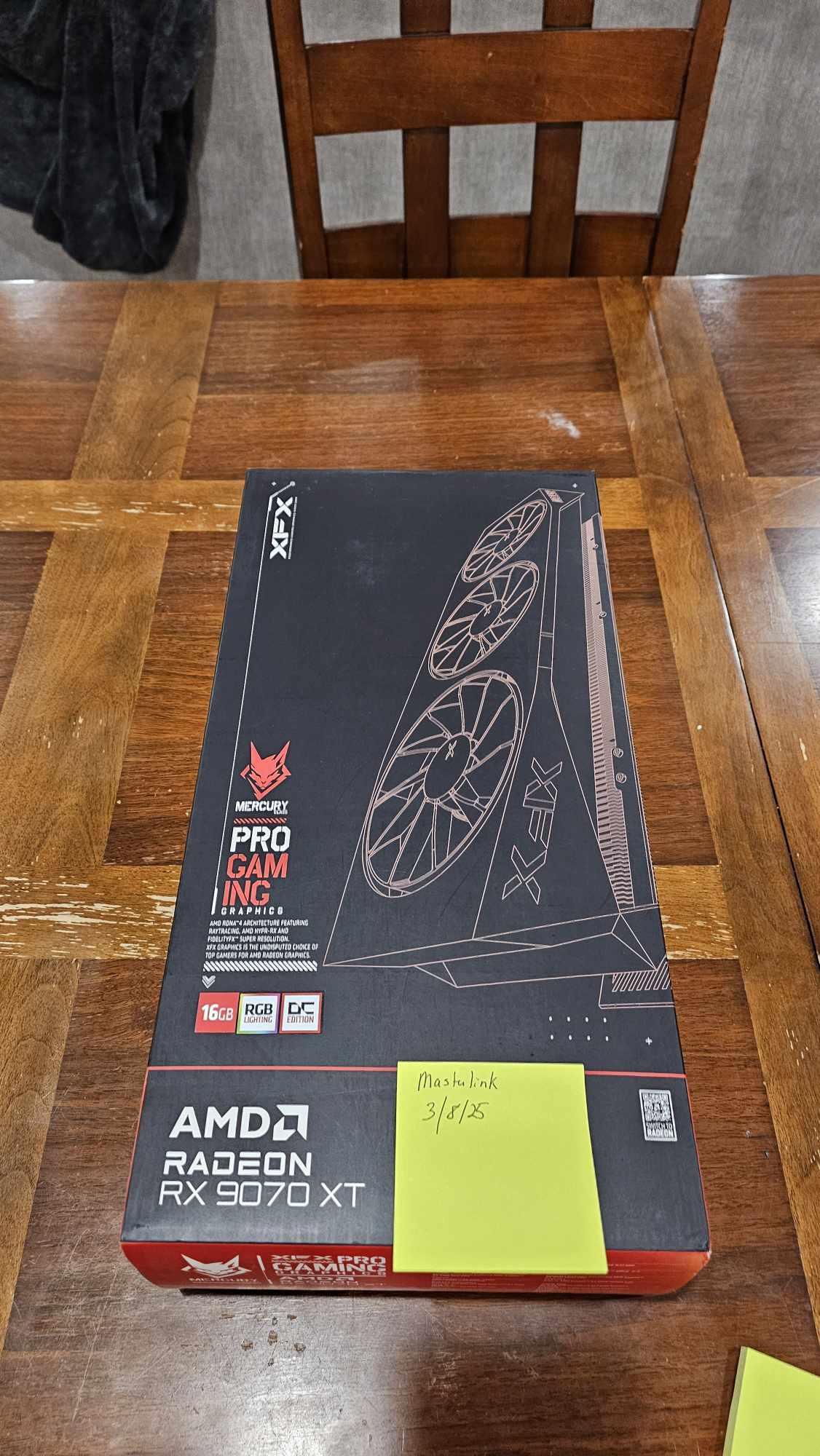XFX Mercury AMD Radeon RX 9070XT OC