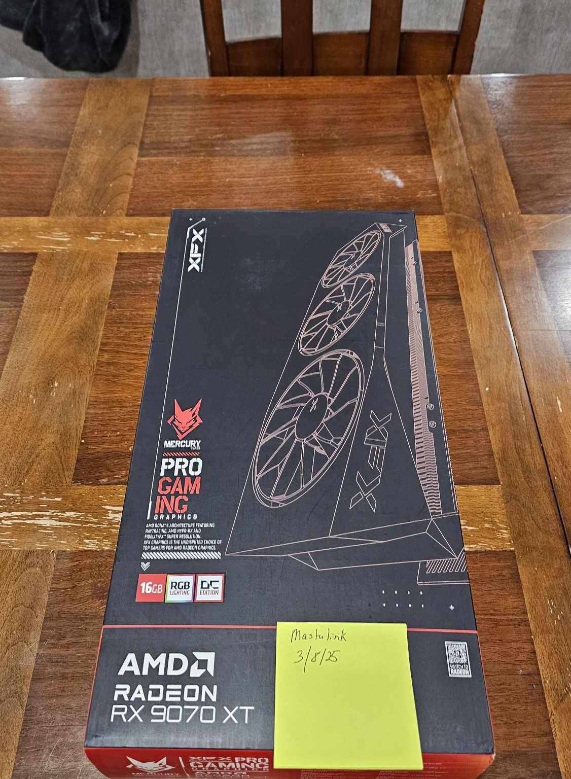 XFX Mercury AMD Radeon RX 9070XT OC