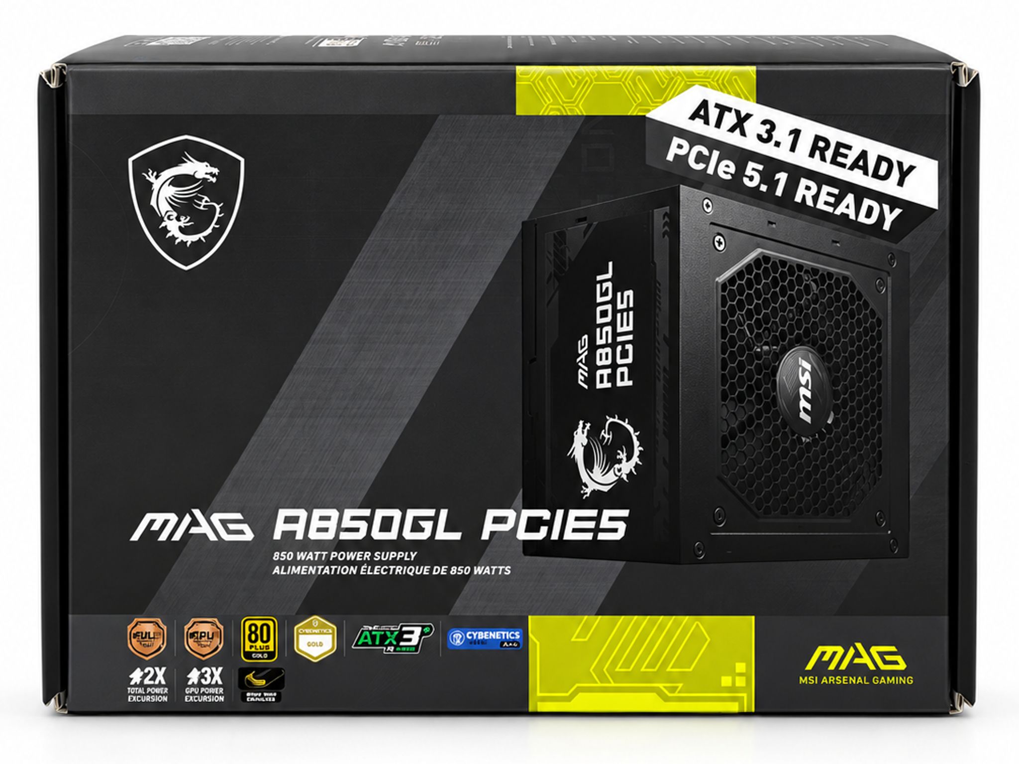 MSI MAG A850GL PCIE5