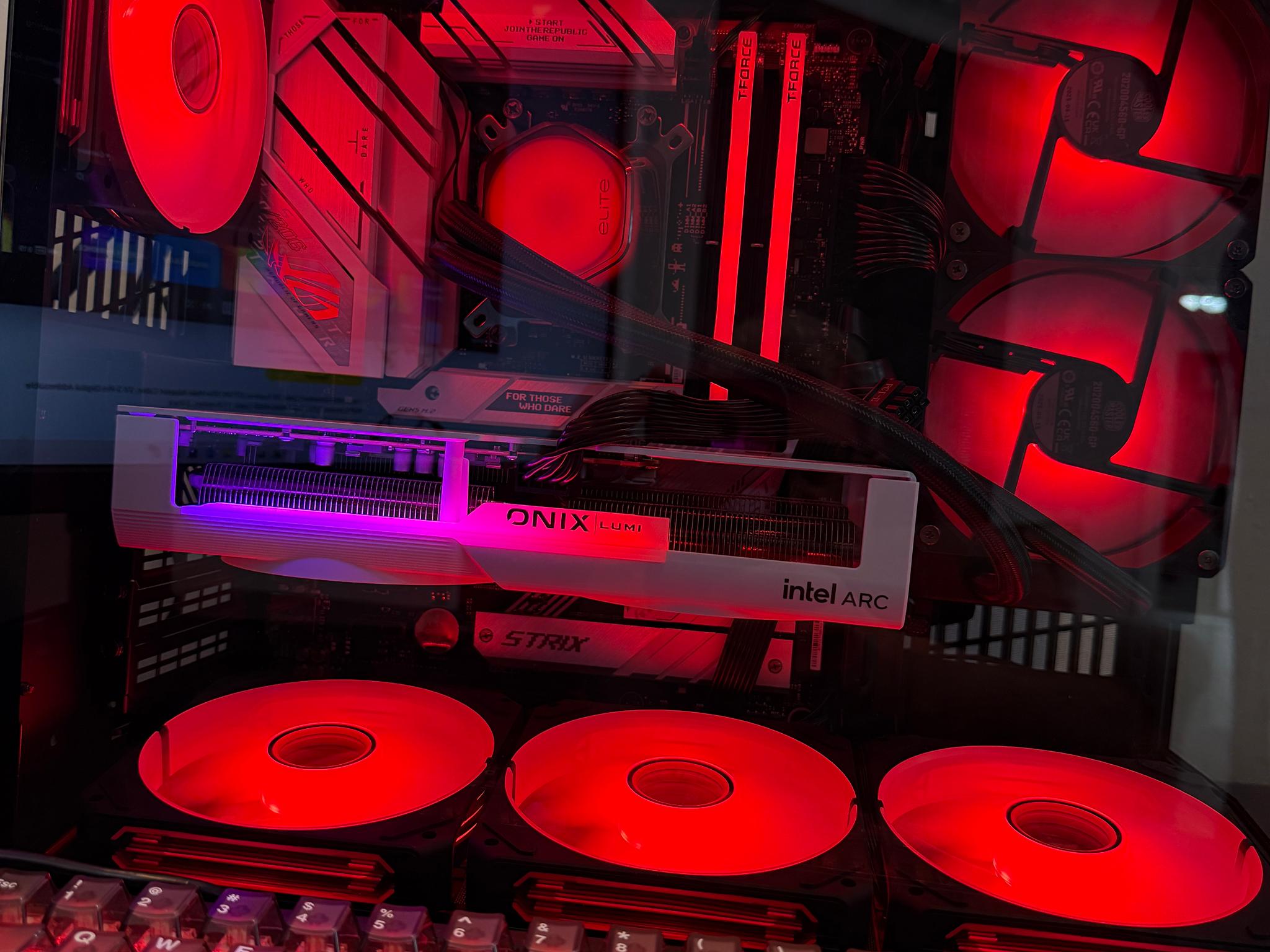 1440p/1080p Gaming PC: Intel Arc B580 - Ryzen 5 9600X-16gb ddr5-AIO cooled CPU