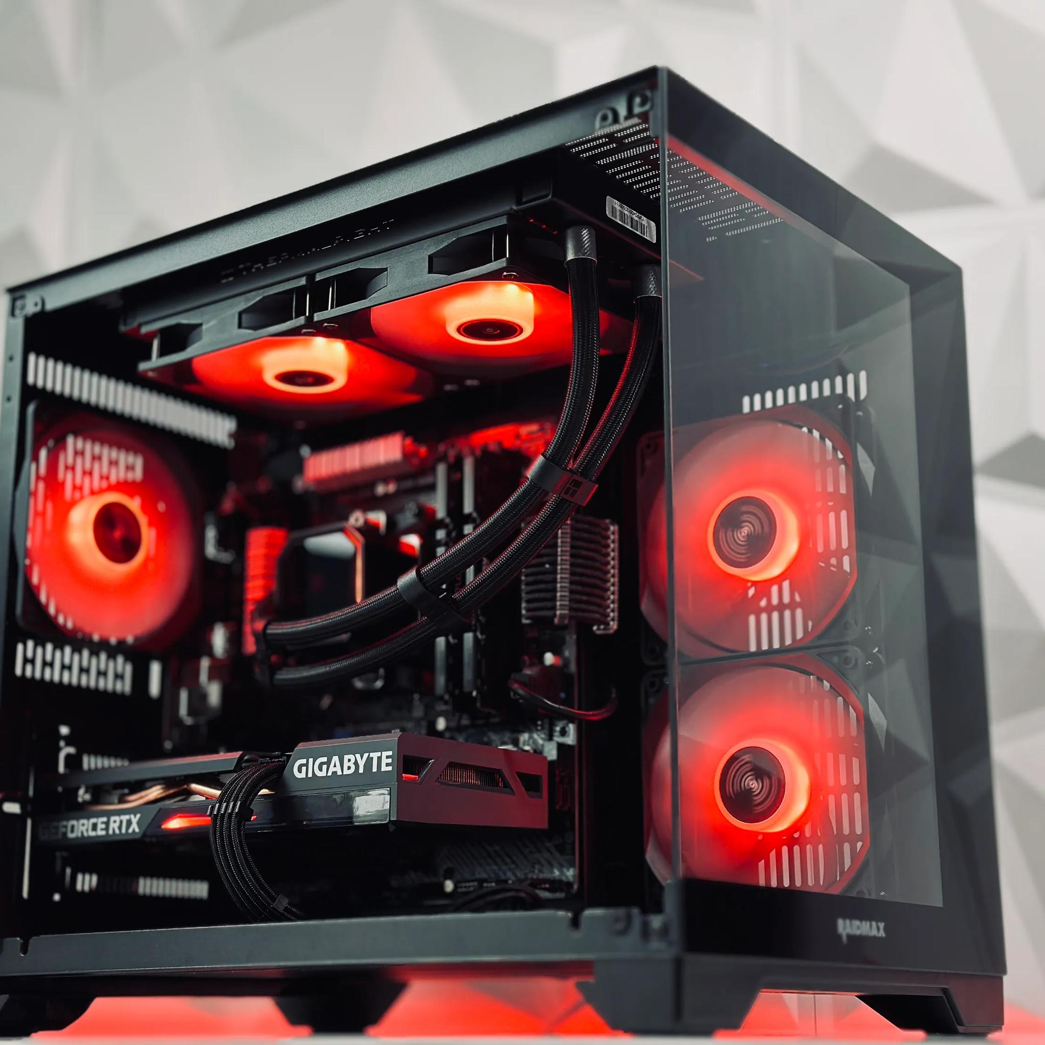 🫧📍Liquid Cooled Gaming PC↔️Nvidia RTX 3060 12GB↔️AMD Ryzen 5 5500 6 core↔️16GB DDR4 ↔️ 500GB SSD