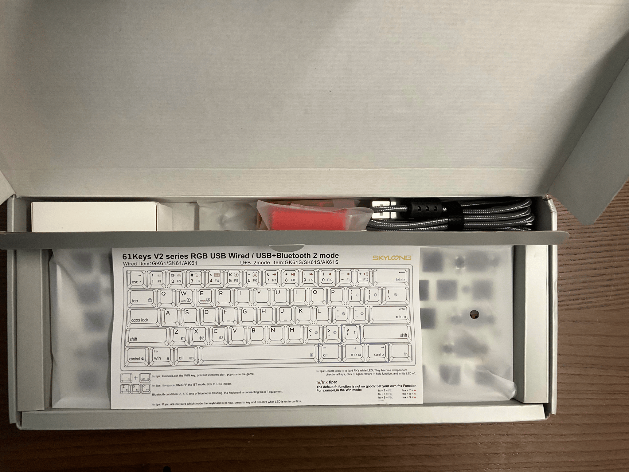Skyloong GK61 Barebones Keyboard Kit