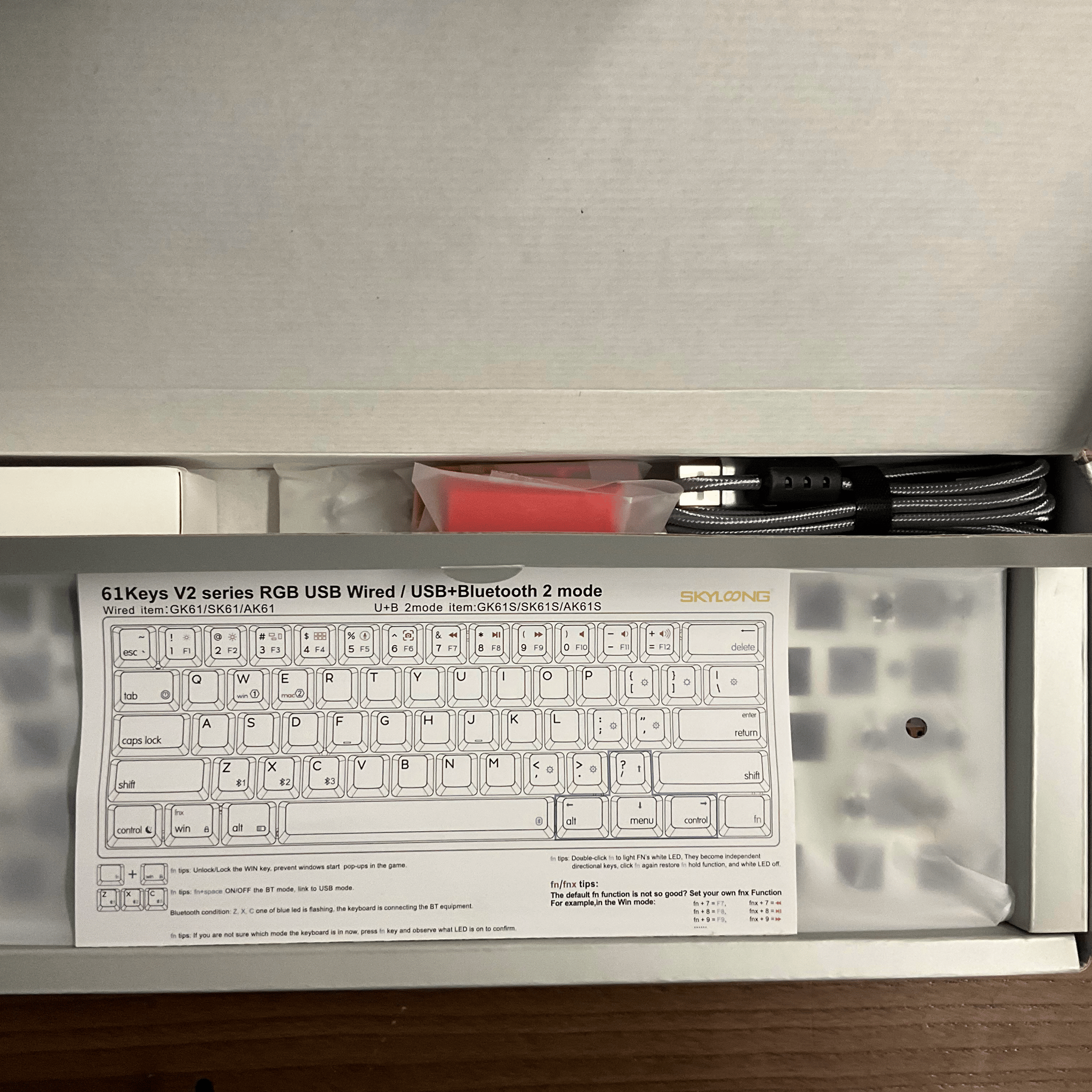 Skyloong GK61 Barebones Keyboard Kit