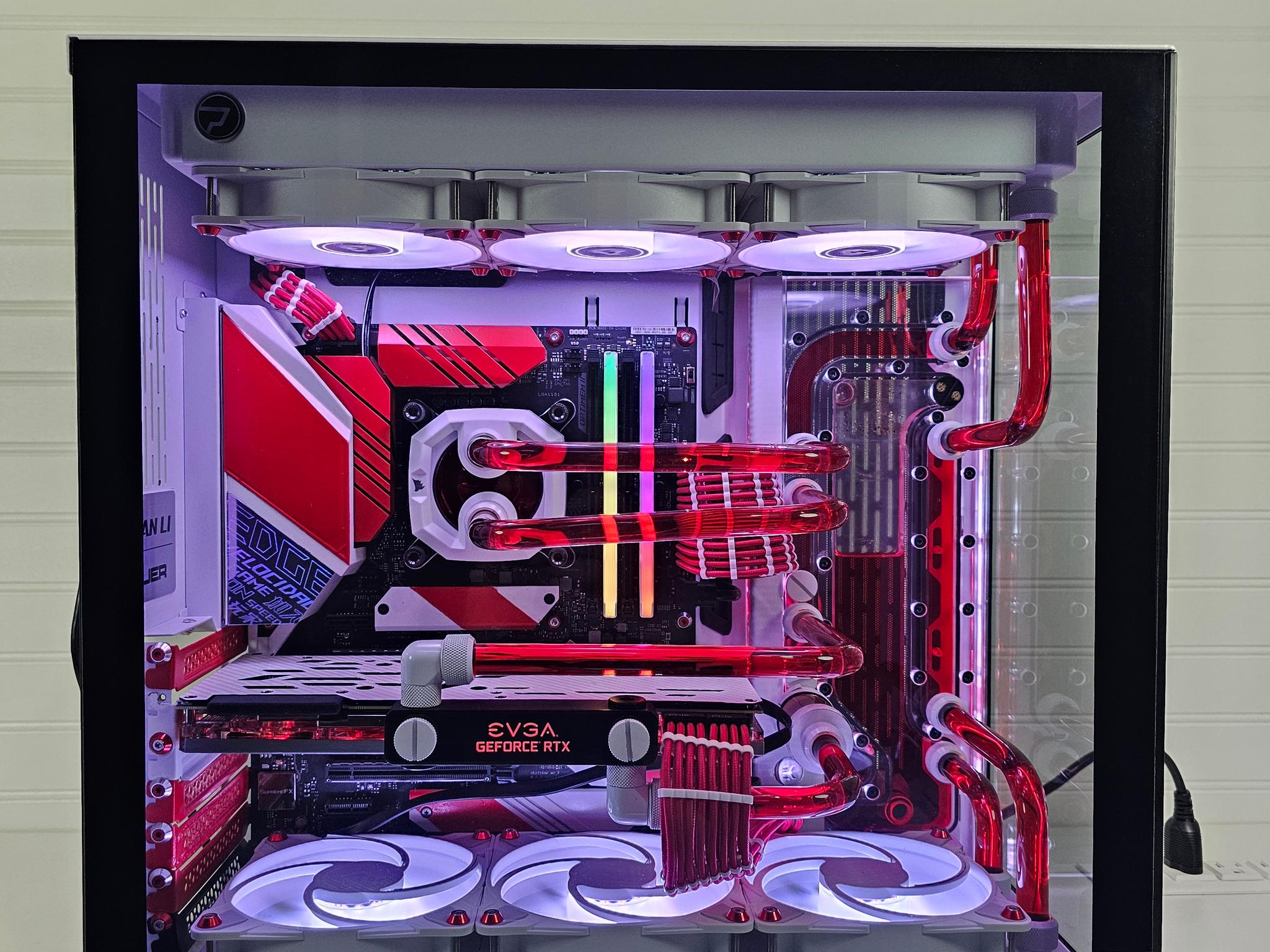 Intel 9600k, RTX 2080Ti 11GB, 32GB Ram Water Cooled Gaming PC