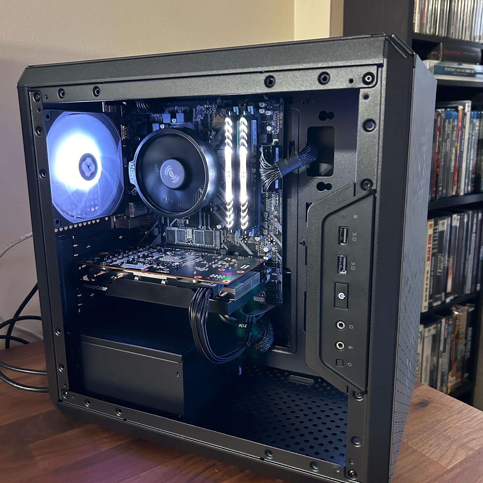 **WEEKEND SALE** RX 6600 | Ryzen 5 4500 | WI-FI | The Entry Level Beast V32