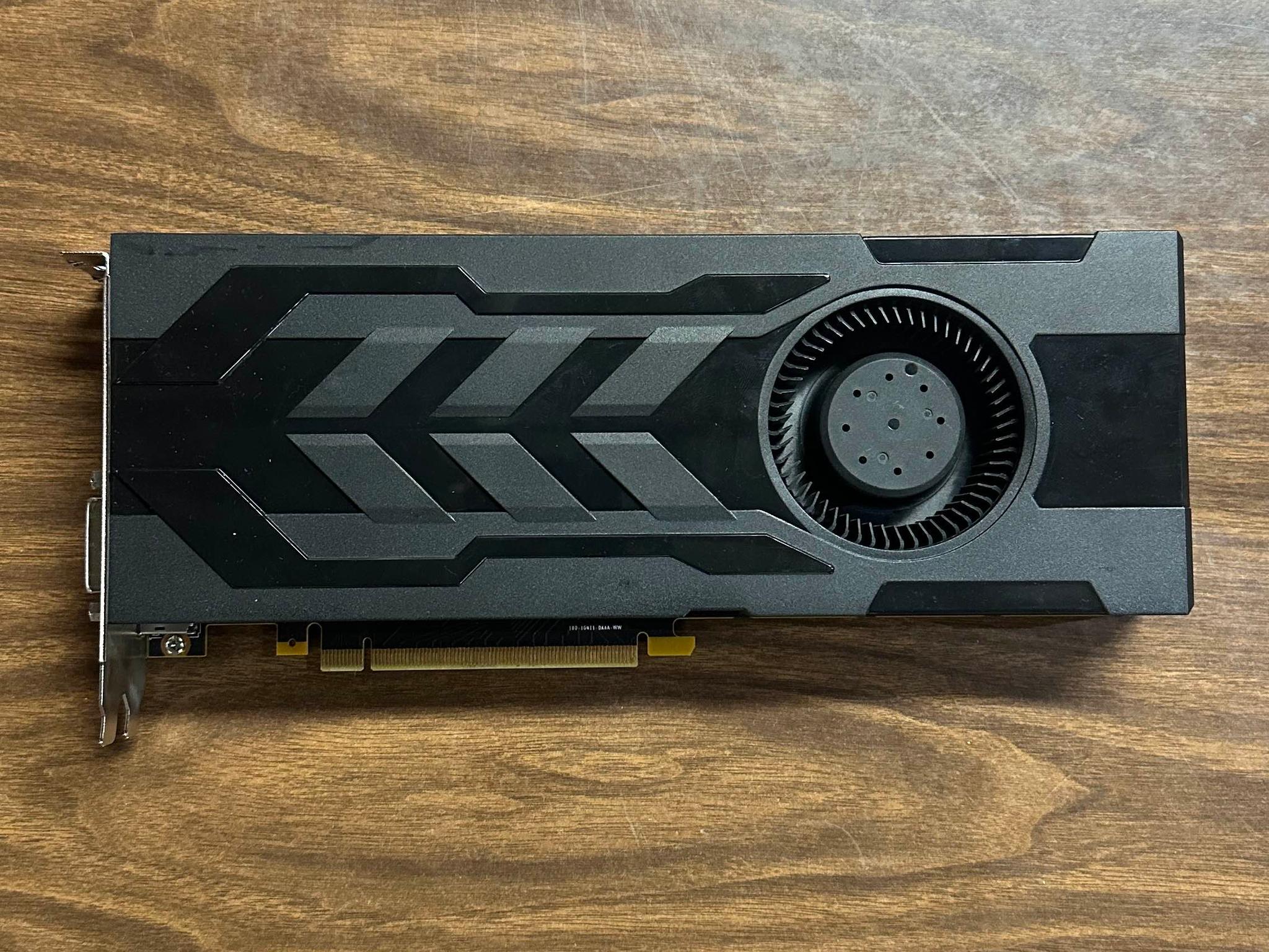 HP Nvidia Geforce GTX 1070 8GB Graphics Card FOR PARTS NON WORKING
