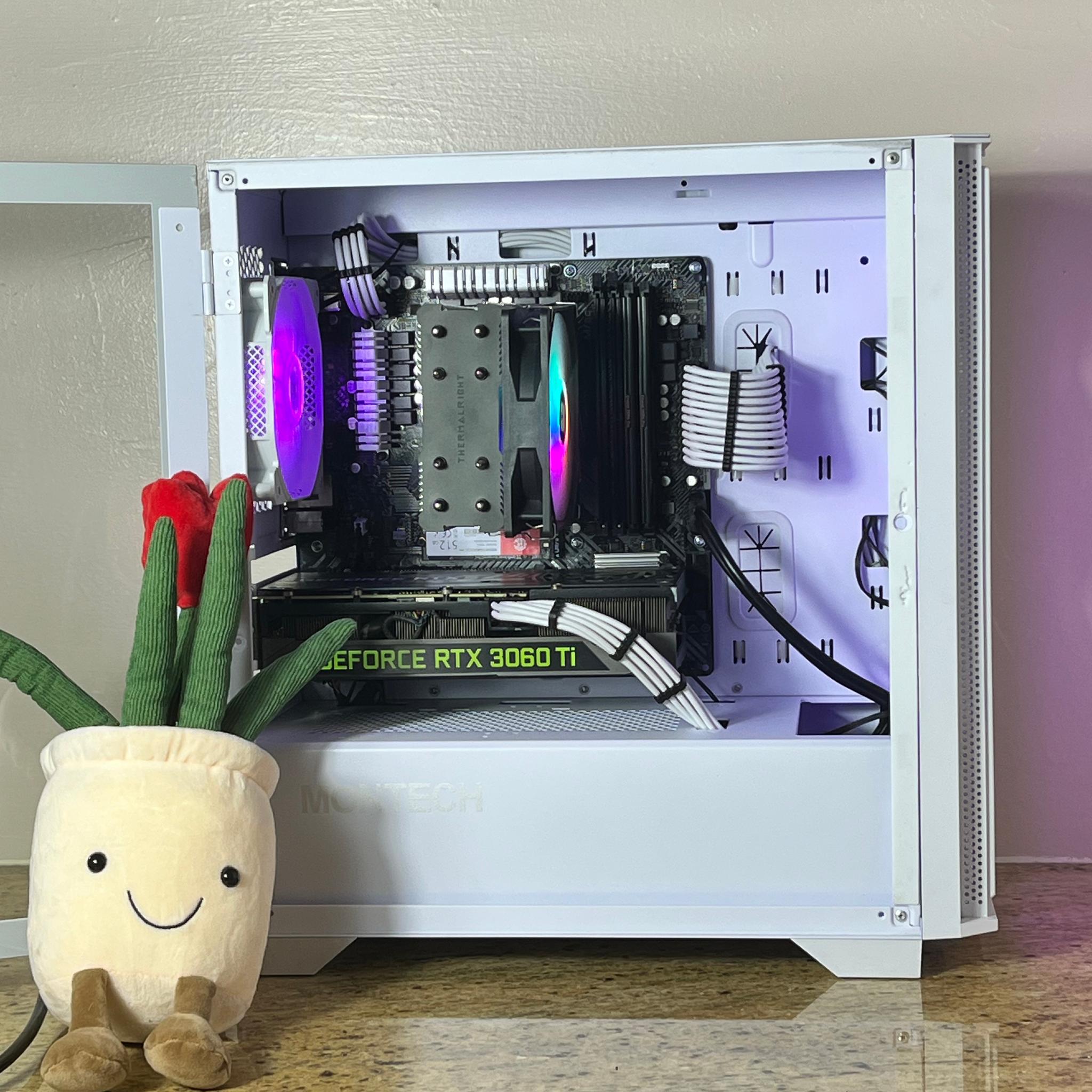 ⚫️⚪️Budget Gamer |Ryzen 5|32GB DDR4|3060 TI|512GB NVME SSD|Window 11 |Wifi and BT
