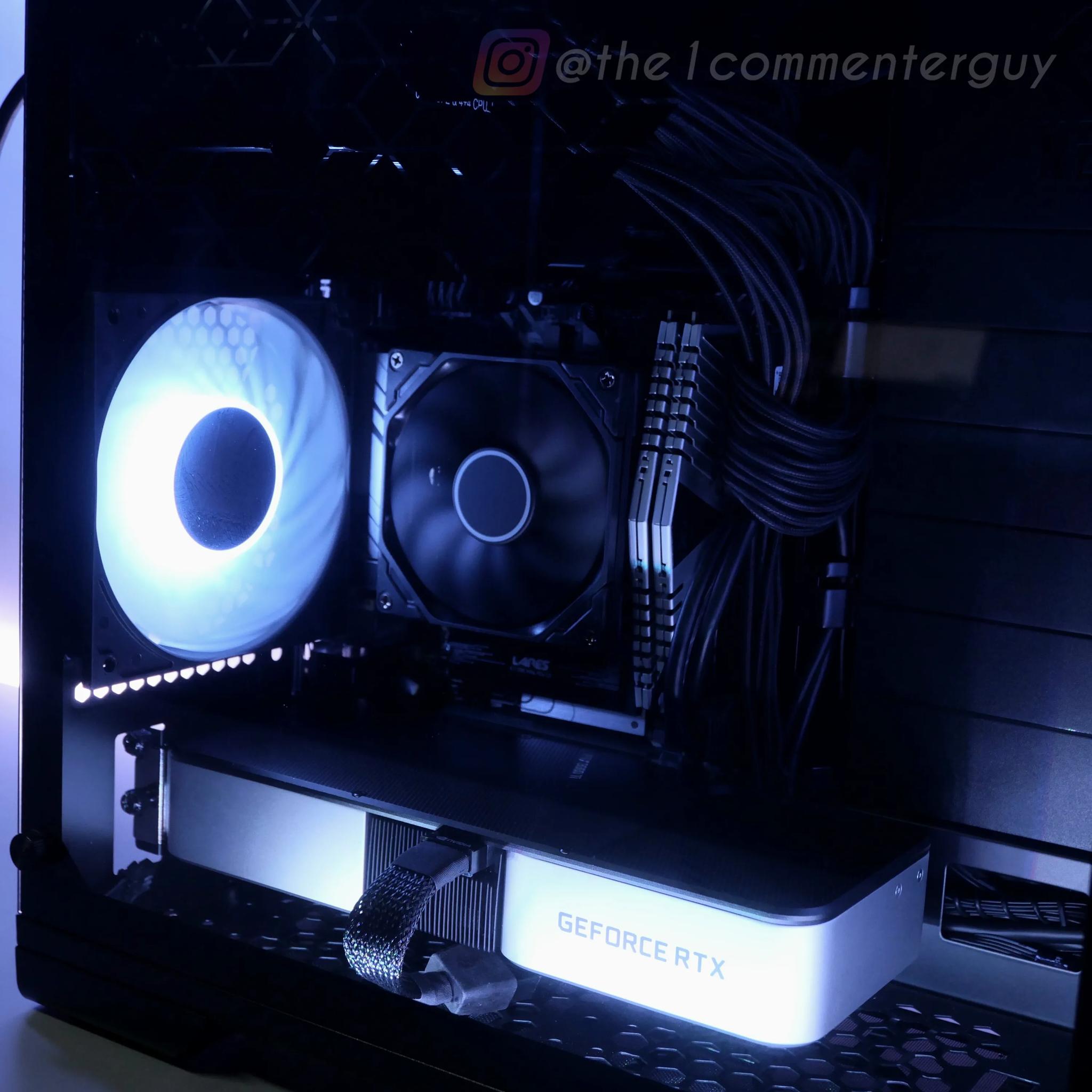 RTX 3060 ti, Intel 12100f itx gaming pc