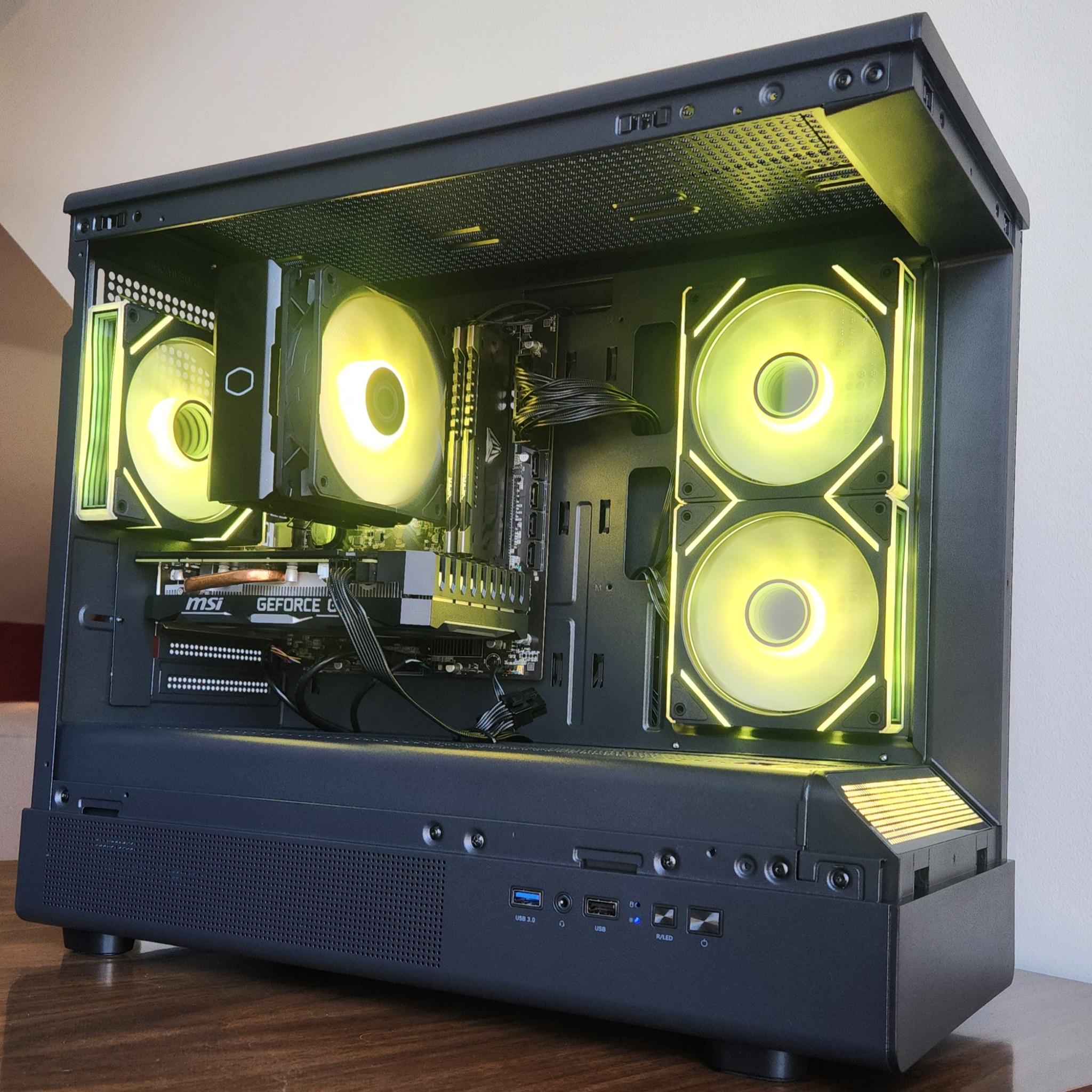 🖤Value GTX 1660 Ti | Ryzen 5 2600 | 16GB DDR4 RAM | 512GB M.2 SSD | Win11 Pro | Wi-Fi | RGB