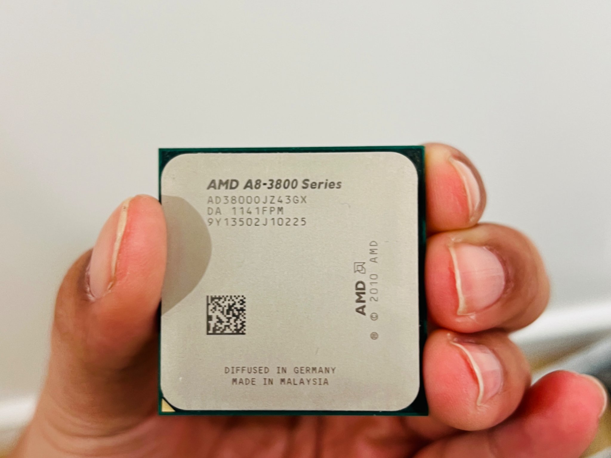 AMD A8 3800 Series, Good Condition, No Bent Pins