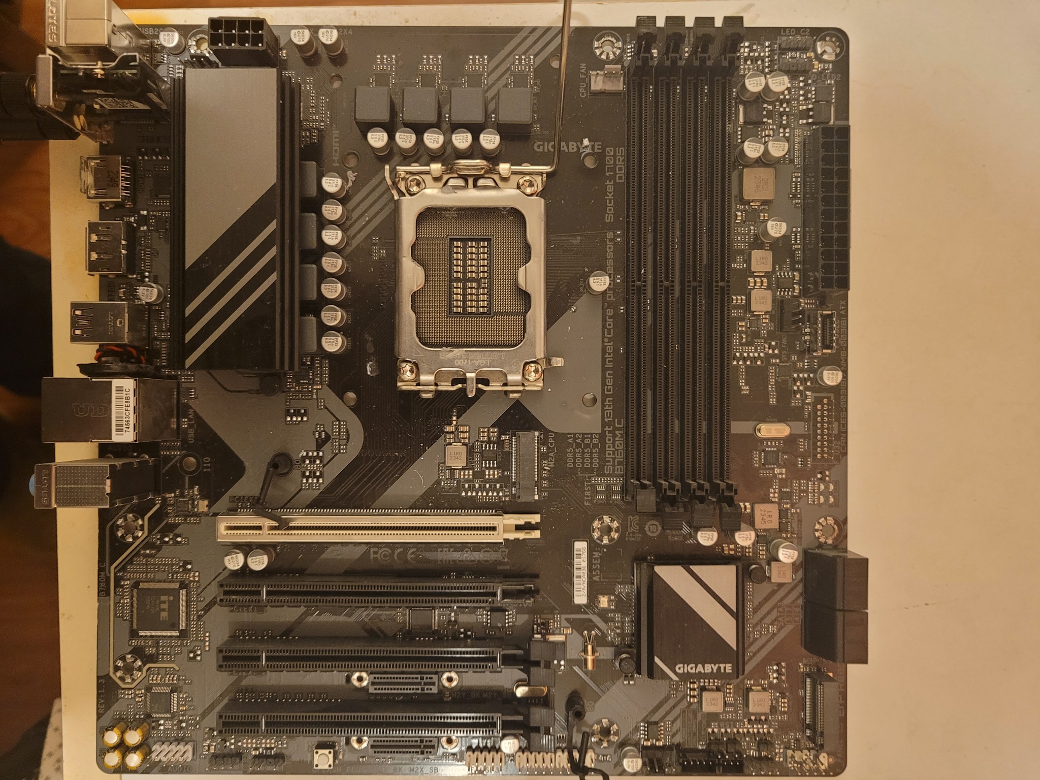 Gigabyte B760M C DDR5 Pcie 5.0