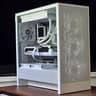 All AMD I All-White 4K Gaming PC | Ryzen 7 9800X3D | RX 9070 XT 16 GB | 32GB | 2TB | 2 Year Warranty
