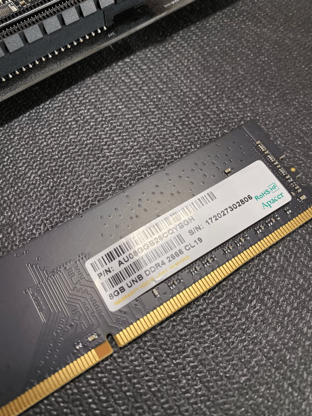 i5-9400F, ASRock H310CM-IB, 8GB 2666MHz RAM Combo