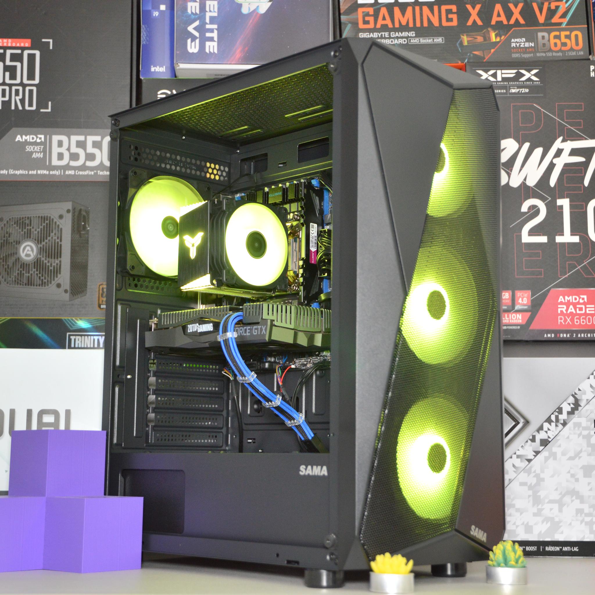 💰❄️| GTX 1660 Ti 6GB | INTEL XEON E5-2670 V3 | 16GB DDR4 RAM | 1TB Storage | Crystal Budget 2.0 |