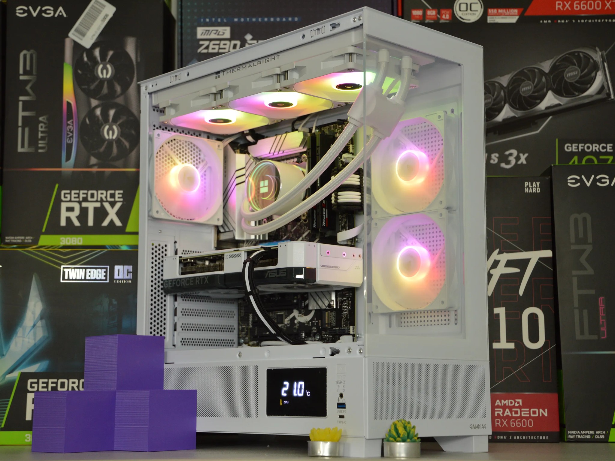 👑⚡| RTX 4070 SUPER 12GB| INTEL i9-12900K | 32 GB DDR5 RAM | 2TB GEN 4 NVME SSD | Royal Thunder |